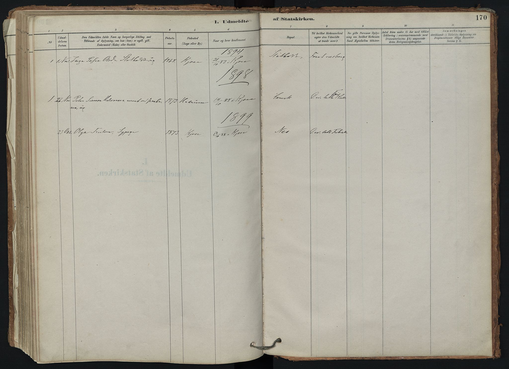 Brunlanes kirkebøker, SAKO/A-342/F/Fd/L0001: Ministerialbok nr. IV 1, 1878-1917, s. 170