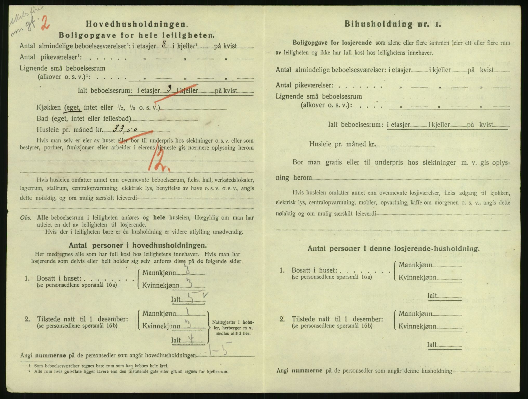 SAK, Folketelling 1920 for 1002 Mandal ladested, 1920, s. 1454