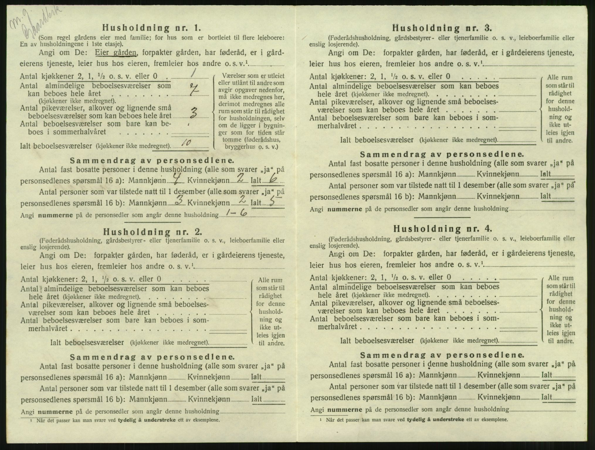 SAT, Folketelling 1920 for 1560 Tingvoll herred, 1920, s. 65