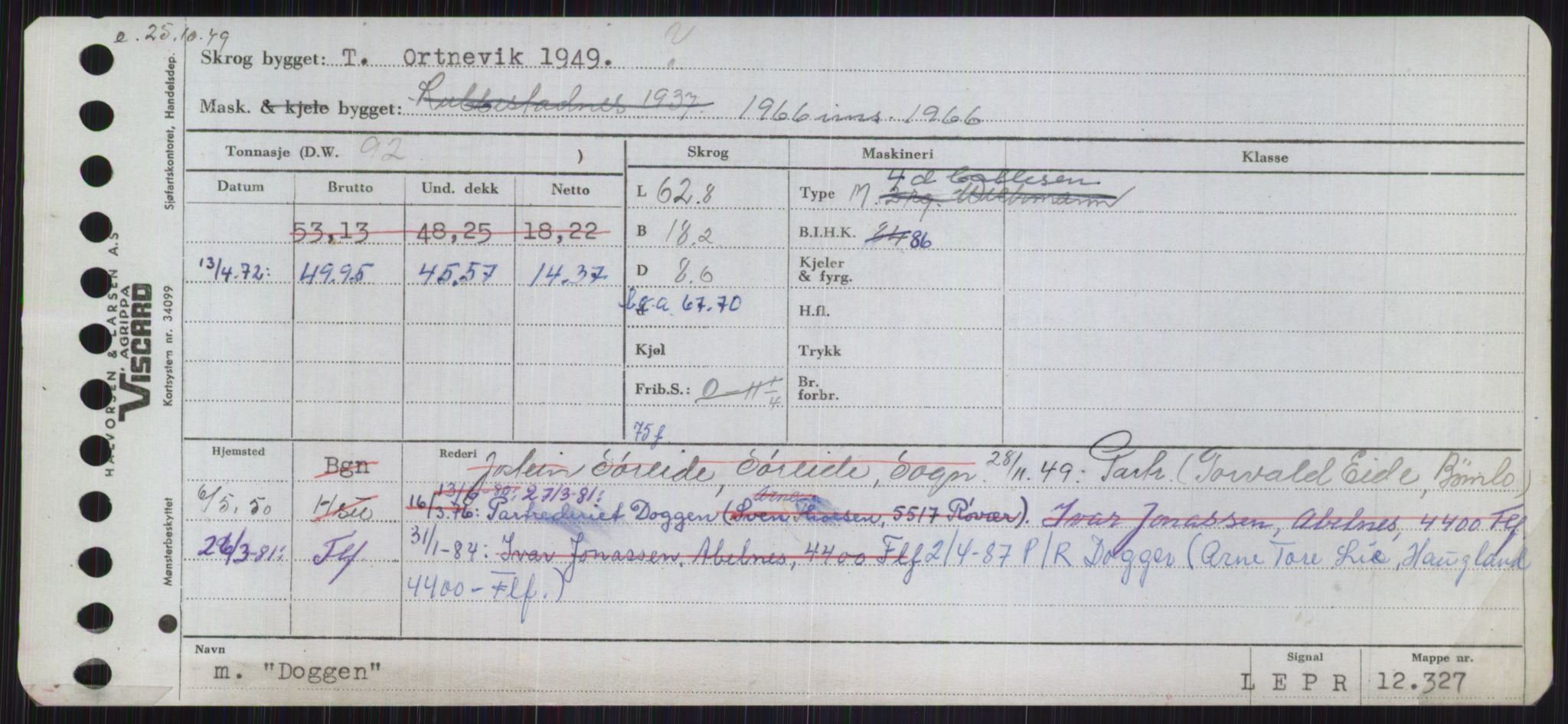 Sjøfartsdirektoratet med forløpere, Skipsmålingen, AV/RA-S-1627/H/Ha/L0001/0002: Fartøy, A-Eig / Fartøy Bjør-Eig, s. 837