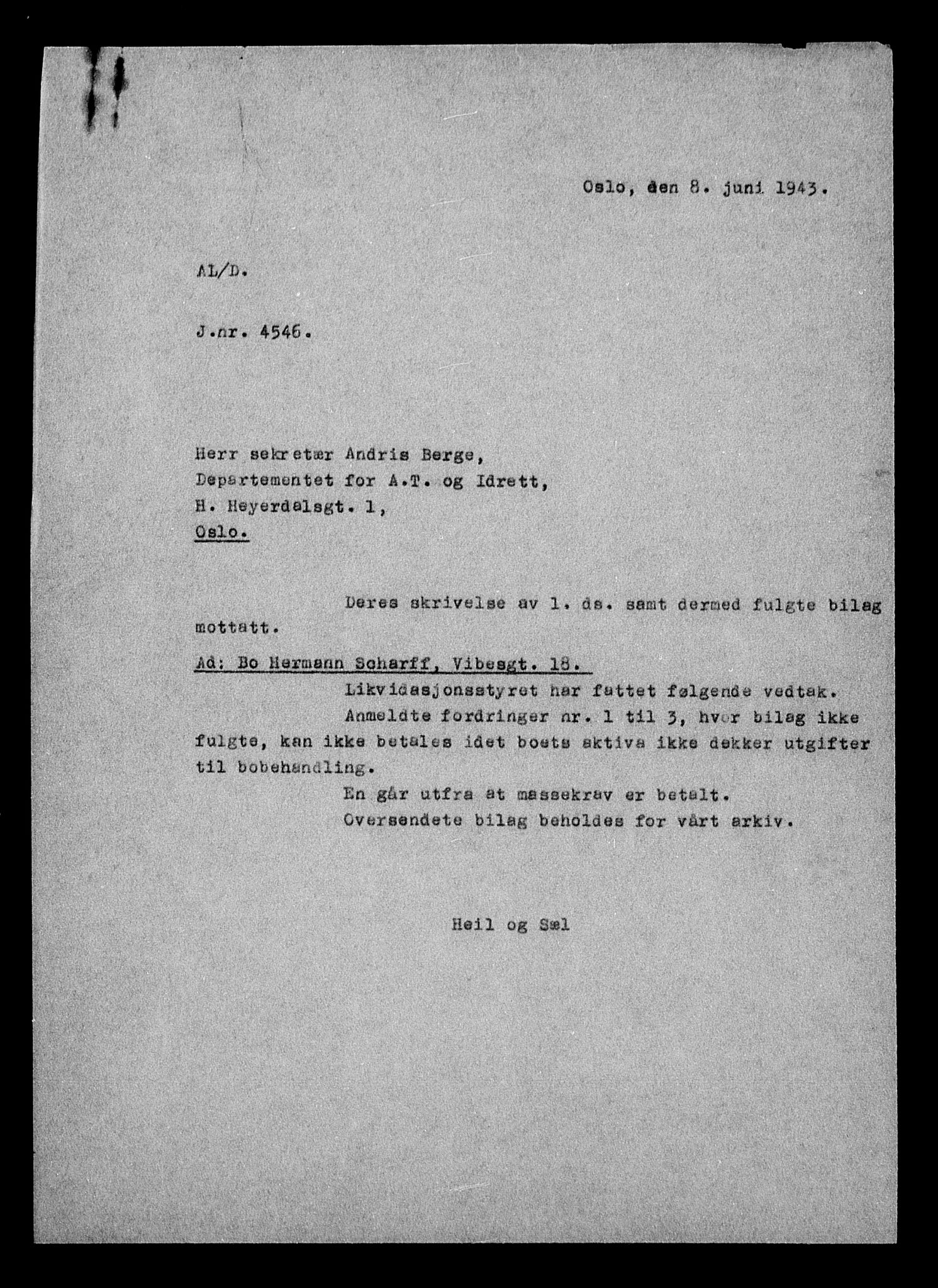 Justisdepartementet, Tilbakeføringskontoret for inndratte formuer, AV/RA-S-1564/H/Hc/Hcc/L0978: --, 1945-1947, s. 18