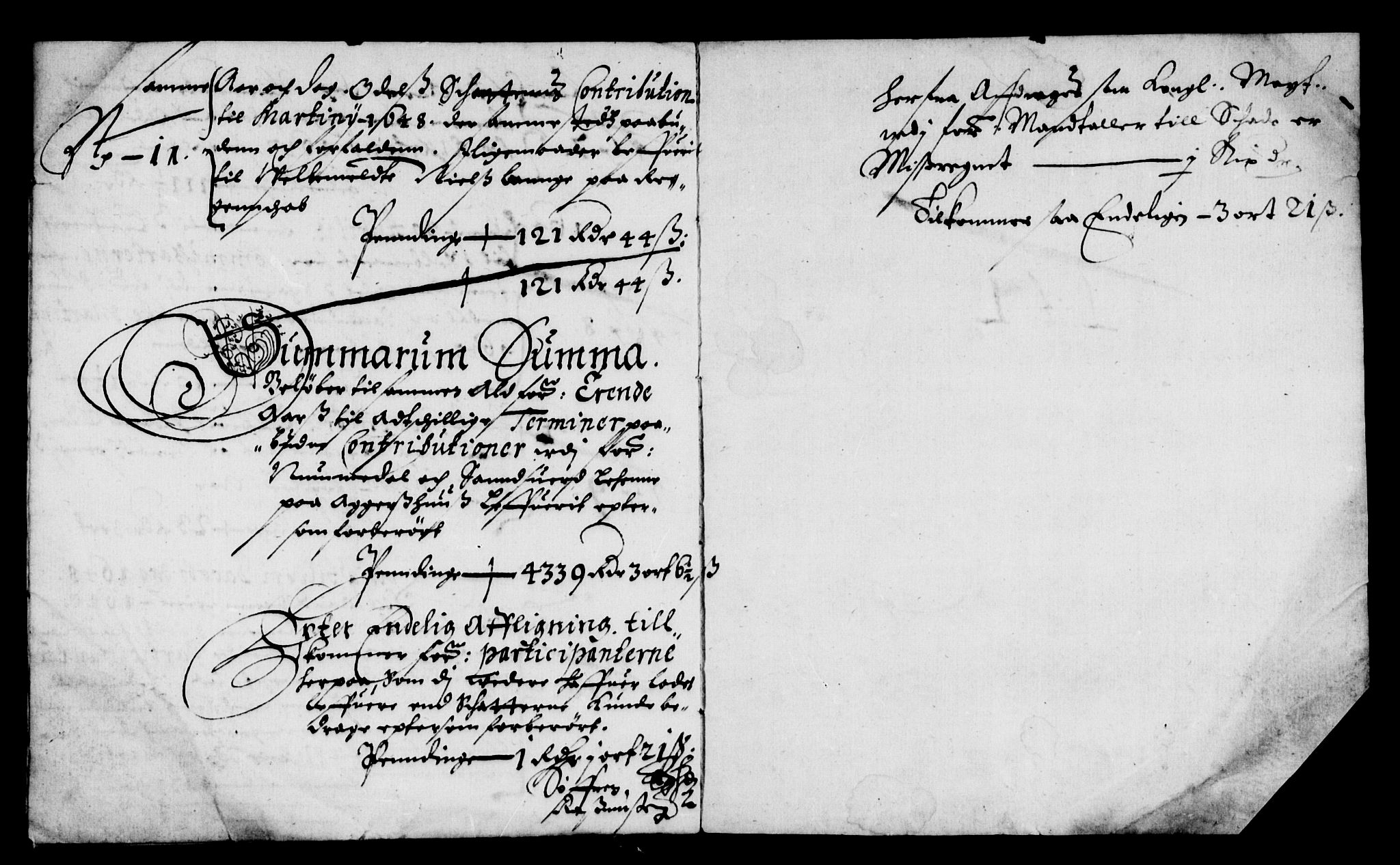 Rentekammeret inntil 1814, Reviderte regnskaper, Lensregnskaper, AV/RA-EA-5023/R/Rb/Rbn/L0004: Numedal og Sandsvær len, 1648-1656