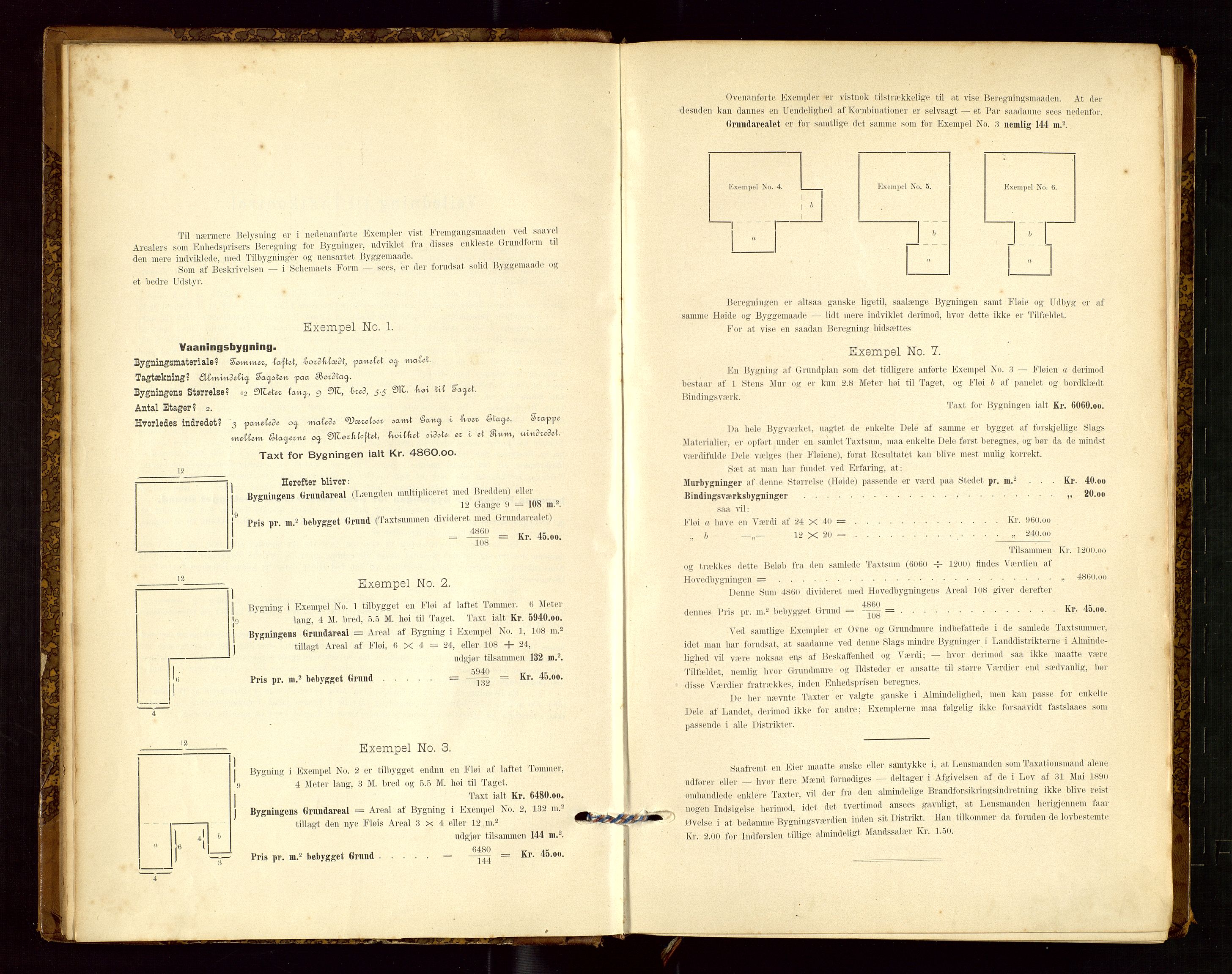 Nedstrand lensmannskontor, AV/SAST-A-100236/Gob/L0001: "Brandtaxationsprotokol for Nerstrand Lensmandsdistrikt Ryfylke fogderi", 1895-1915