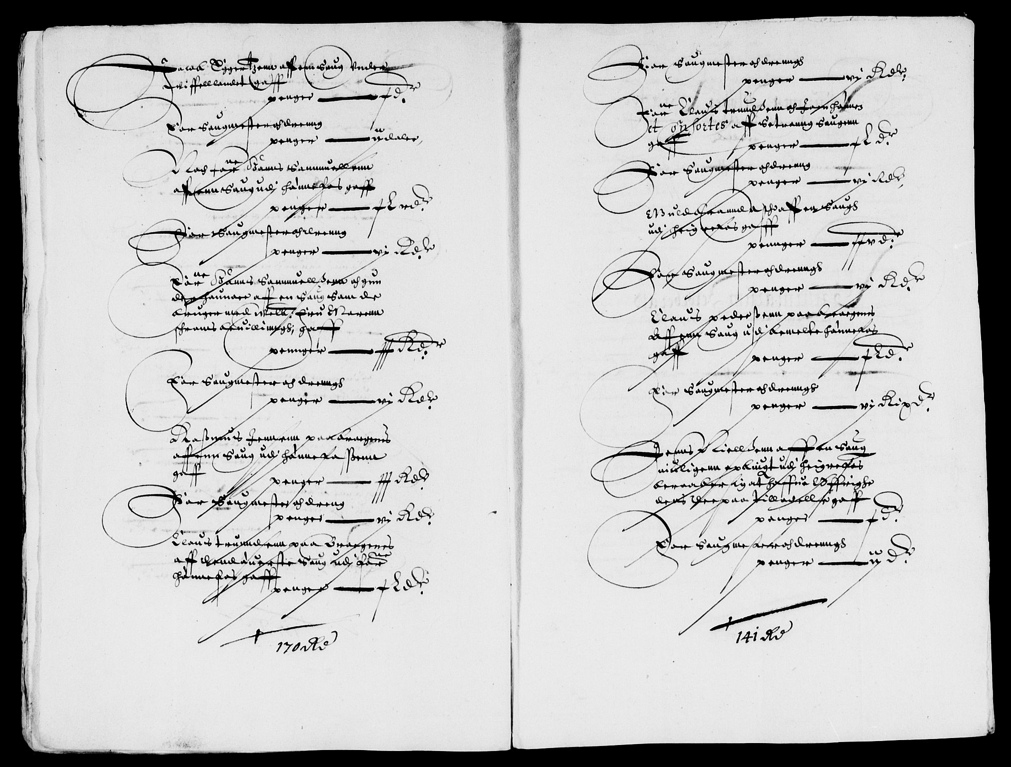 Rentekammeret inntil 1814, Reviderte regnskaper, Lensregnskaper, AV/RA-EA-5023/R/Rb/Rba/L0185: Akershus len, 1645-1646