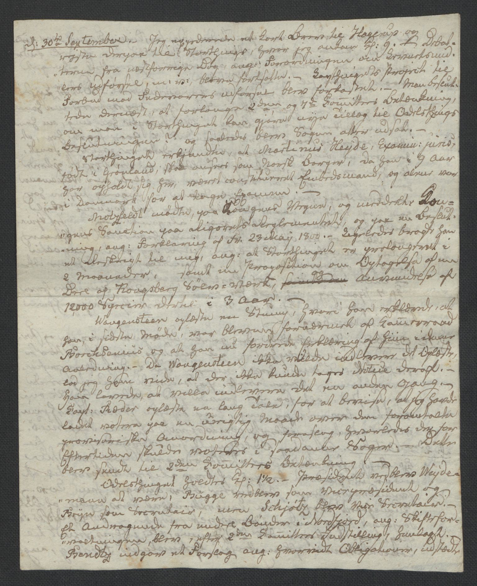 Christie, Wilhelm Frimann Koren, AV/RA-PA-0014/F/L0005: Christies dokumenter fra Stortinget, 1815-1816, s. 89