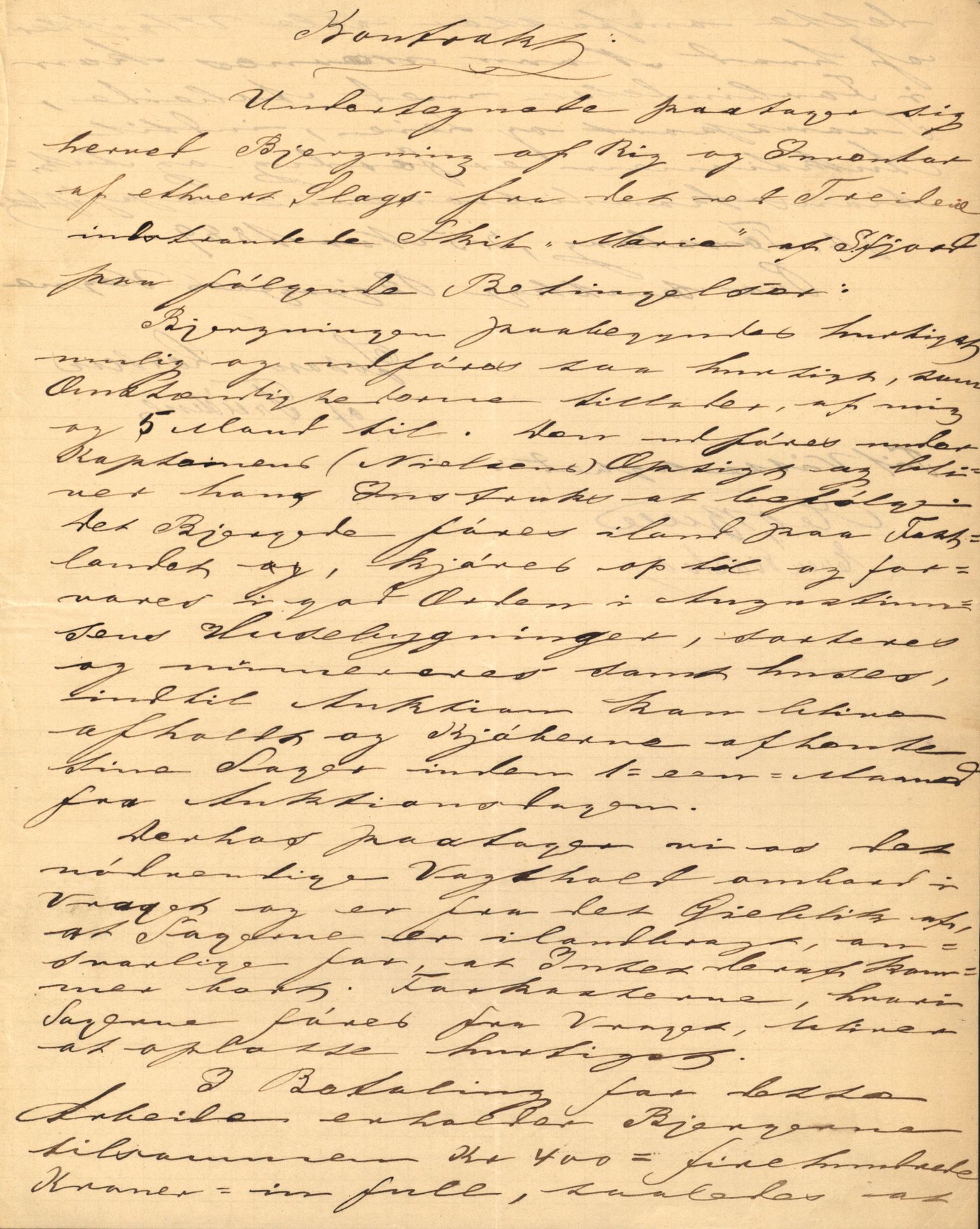 Pa 63 - Østlandske skibsassuranceforening, VEMU/A-1079/G/Ga/L0023/0012: Havaridokumenter / Columbus, Christiane Sophie, Marie, Jarlen, Kong Carl XV, 1889, s. 56