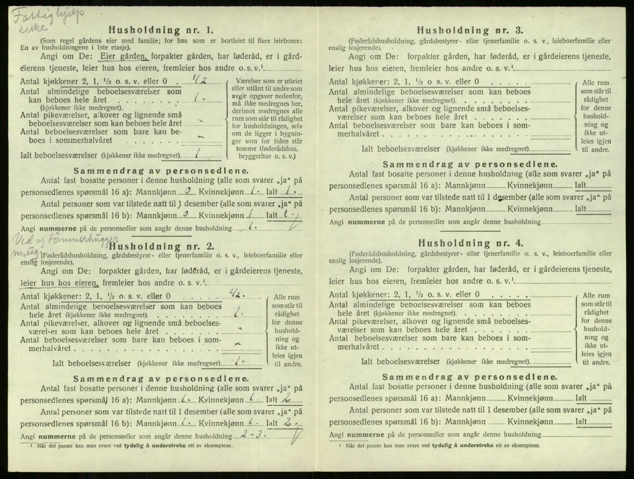 SAKO, Folketelling 1920 for 0719 Andebu herred, 1920, s. 711