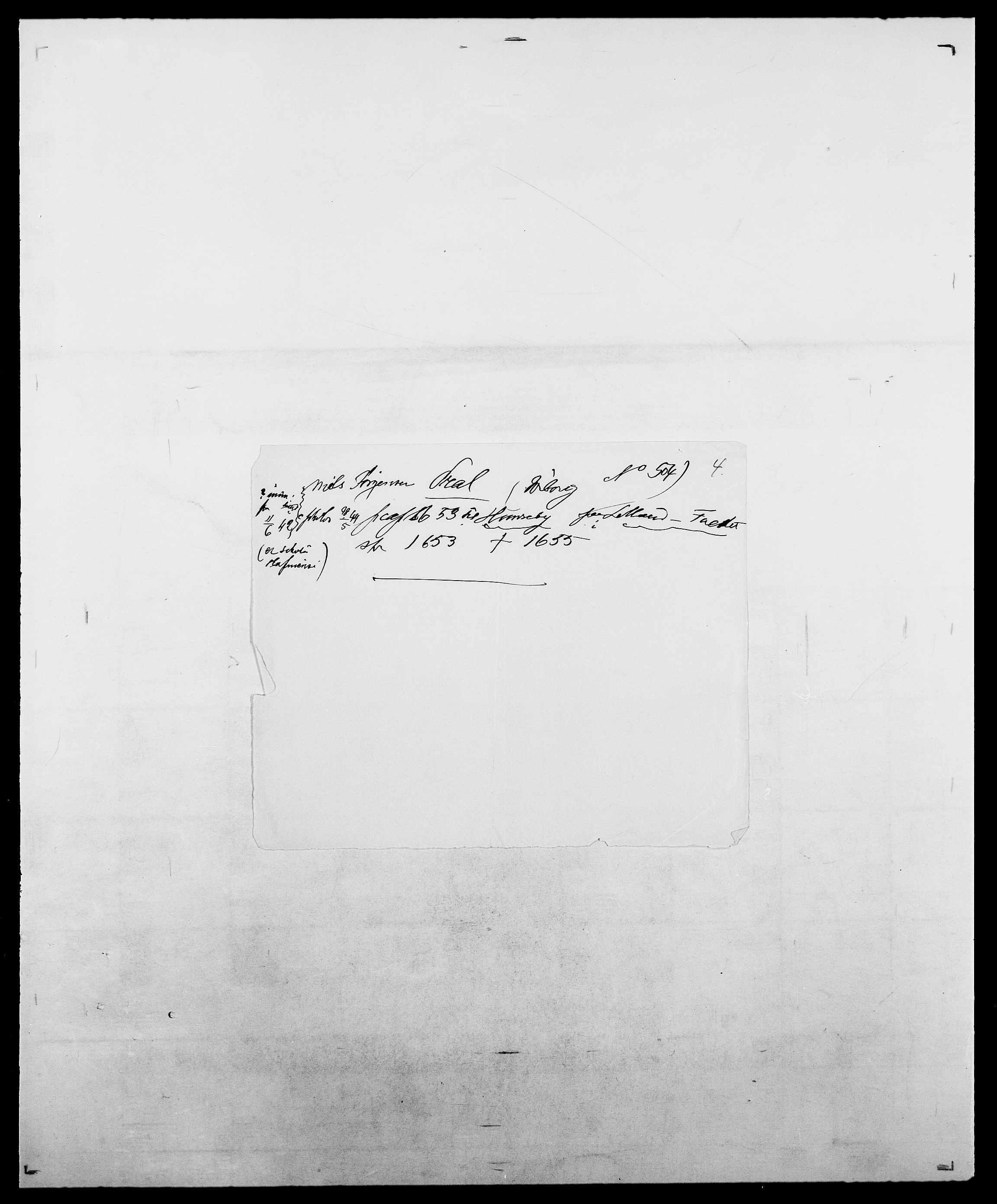 Delgobe, Charles Antoine - samling, AV/SAO-PAO-0038/D/Da/L0031: de Place - Raaum, s. 285