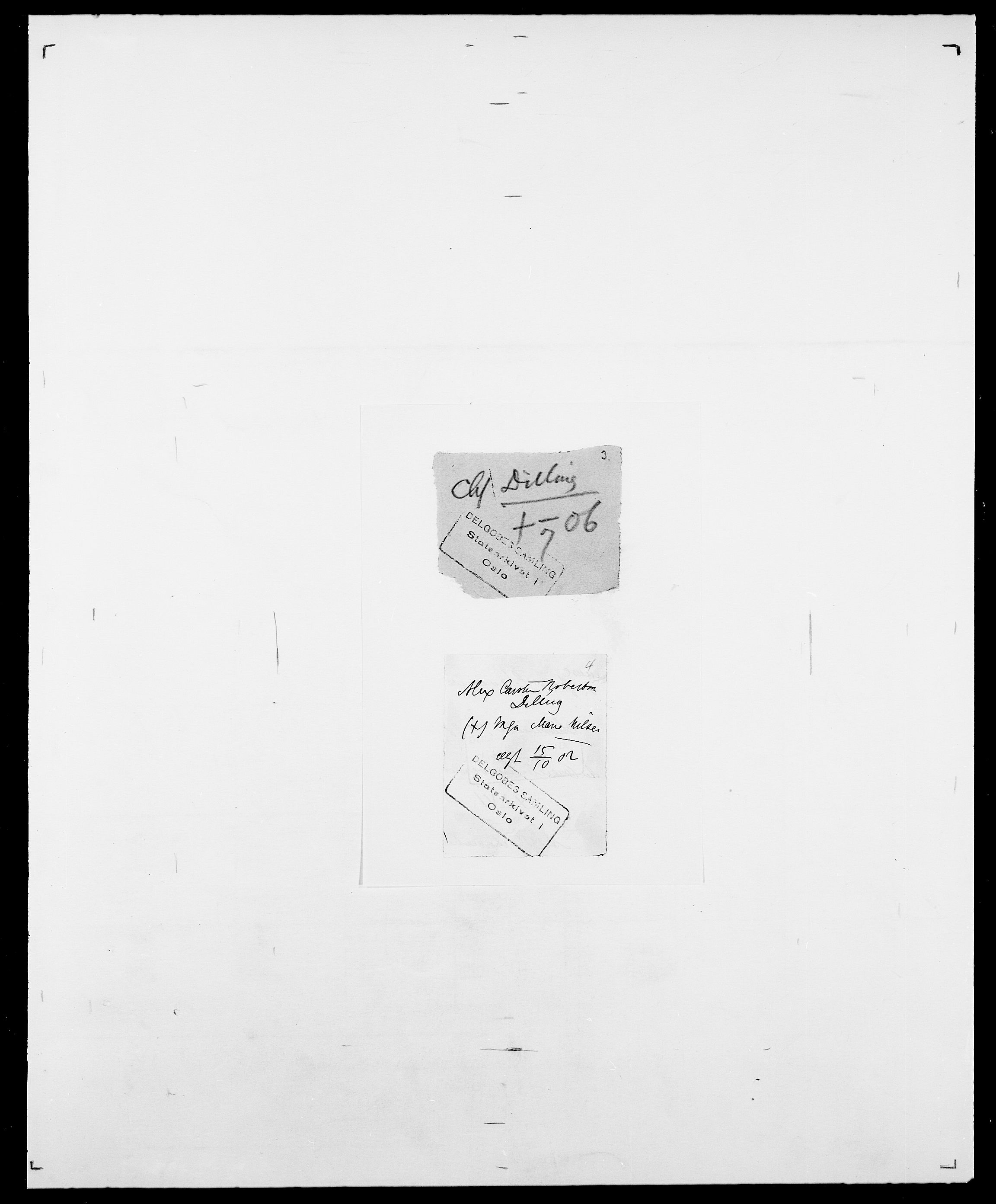 Delgobe, Charles Antoine - samling, SAO/PAO-0038/D/Da/L0009: Dahl - v. Düren, s. 574