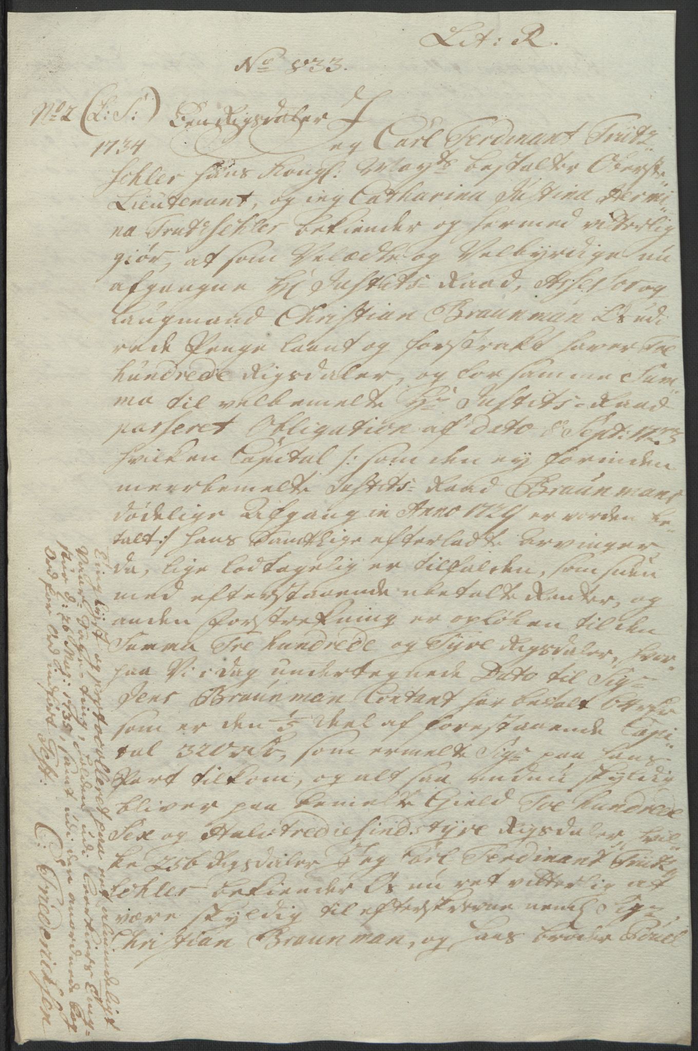 Forsvaret, Generalauditøren, AV/RA-RAFA-1772/F/Fj/Fja/L0036: --, 1731-1822, s. 420