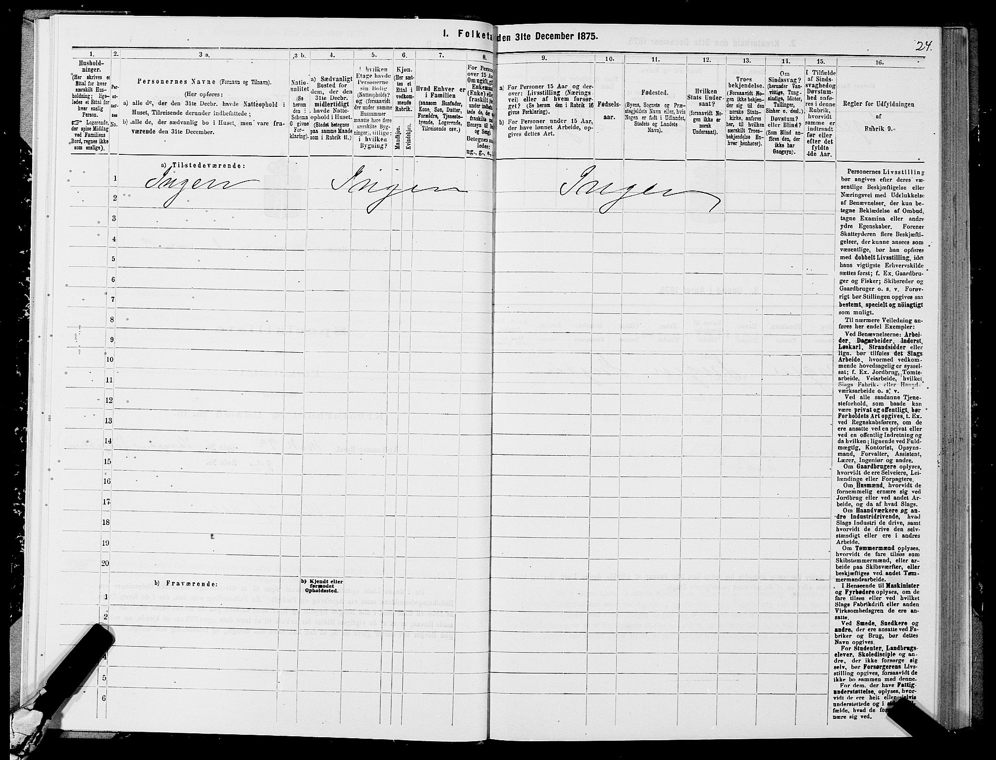 SATØ, Folketelling 1875 for 2001B Hammerfest prestegjeld, Hammerfest kjøpstad, 1875, s. 1024