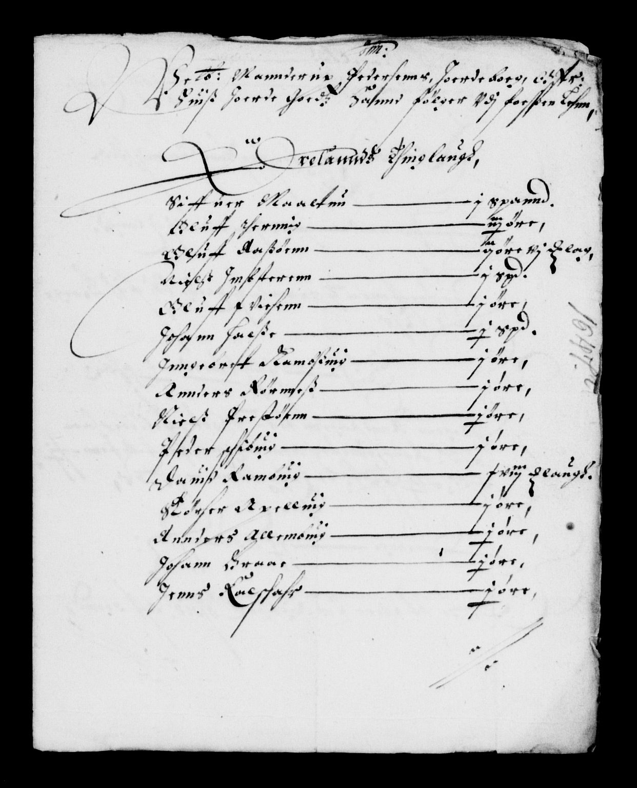 Rentekammeret inntil 1814, Reviderte regnskaper, Lensregnskaper, RA/EA-5023/R/Rb/Rbw/L0091: Trondheim len, 1647