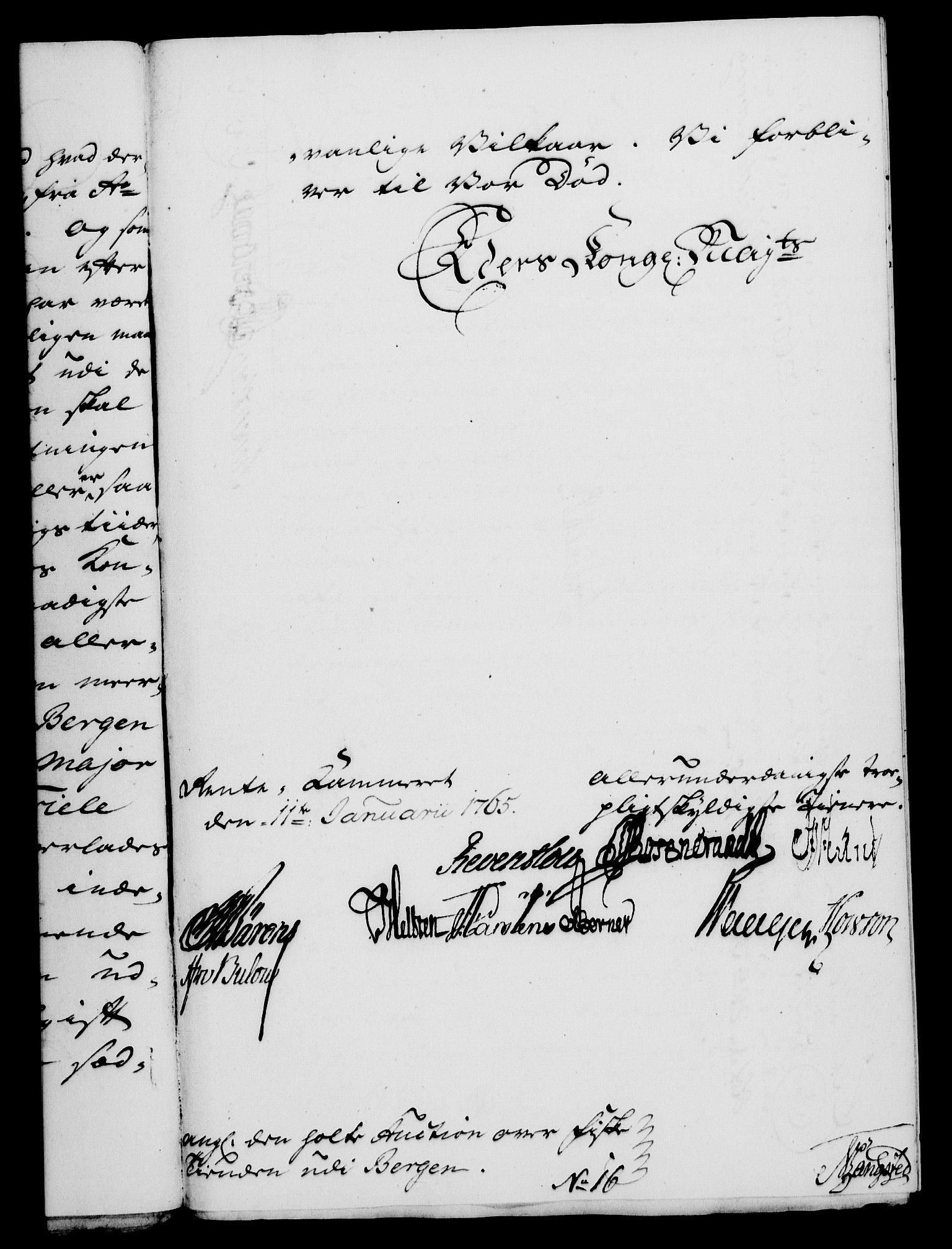 Rentekammeret, Kammerkanselliet, RA/EA-3111/G/Gf/Gfa/L0047: Norsk relasjons- og resolusjonsprotokoll (merket RK 52.47), 1765, s. 53