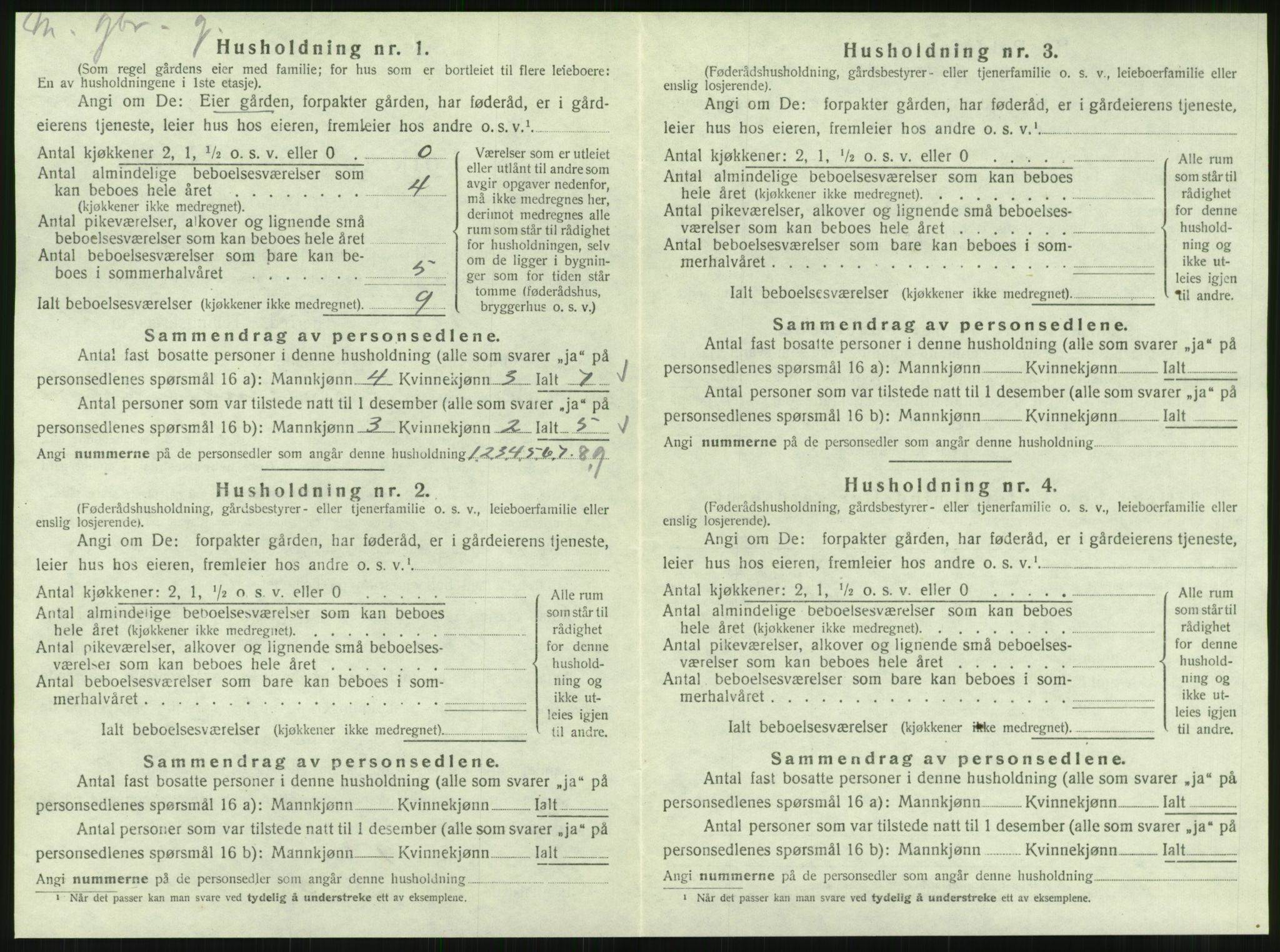 SAT, Folketelling 1920 for 1833 Mo herred, 1920, s. 229