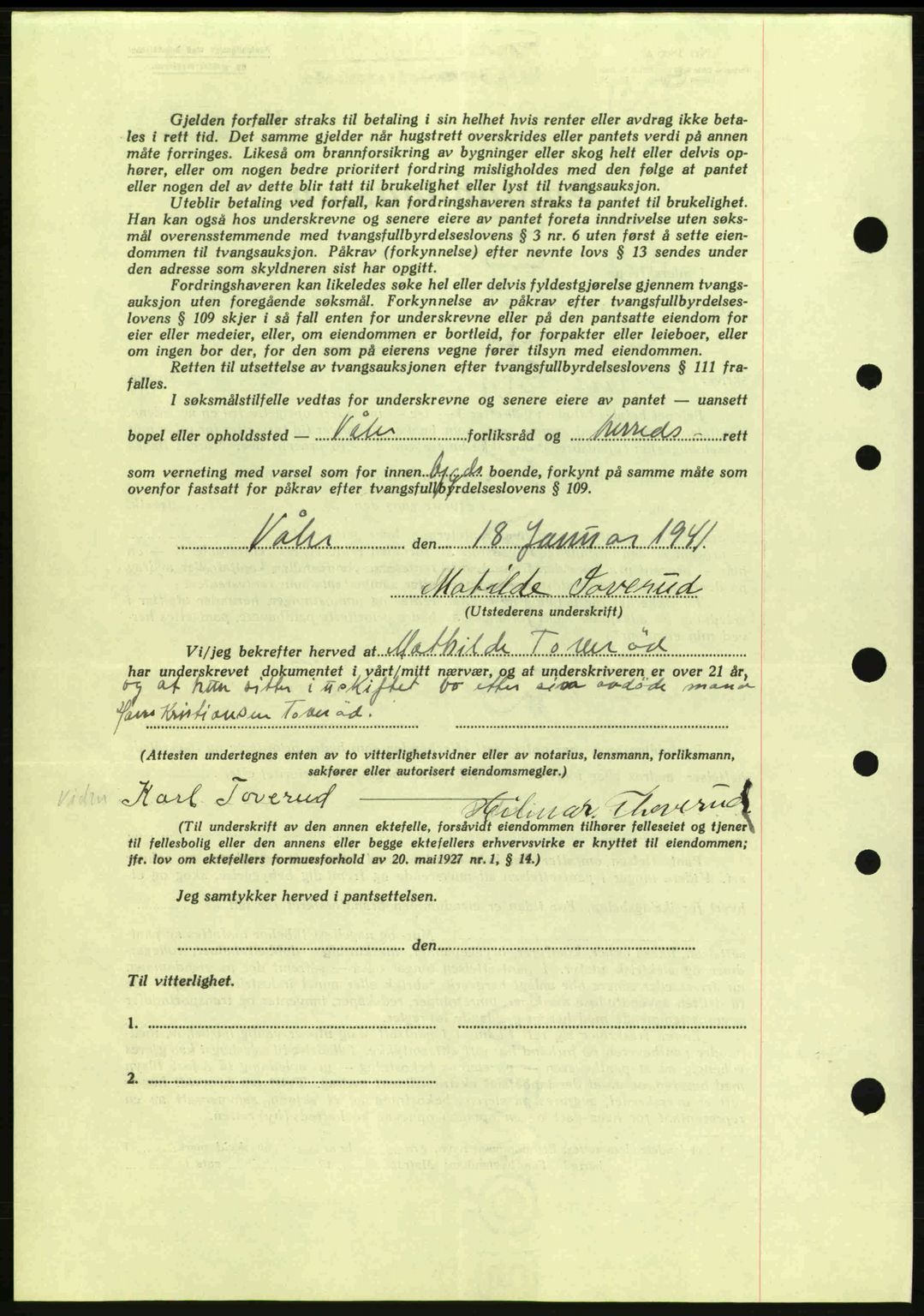 Moss sorenskriveri, SAO/A-10168: Pantebok nr. B10, 1940-1941, Dagboknr: 146/1941