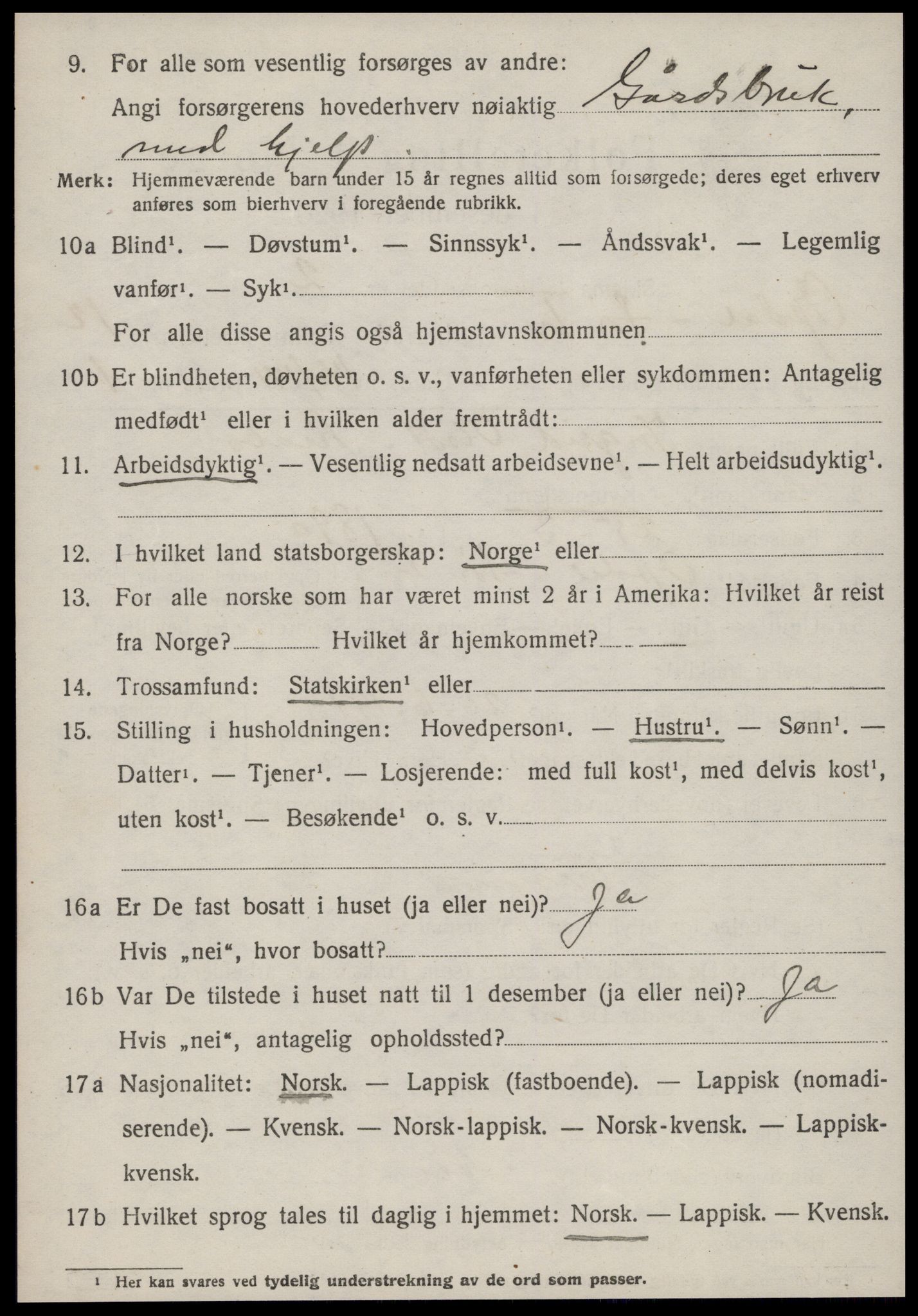 SAT, Folketelling 1920 for 1634 Oppdal herred, 1920, s. 10204