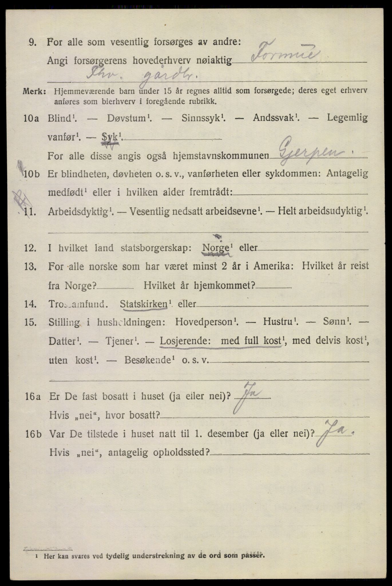 SAKO, Folketelling 1920 for 0721 Sem herred, 1920, s. 7310