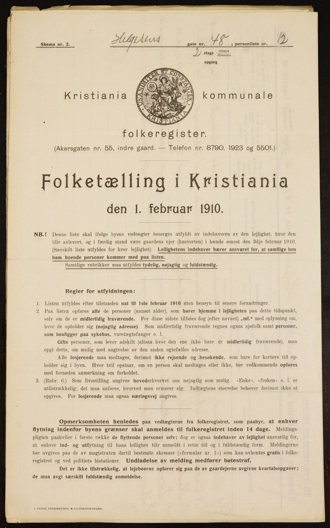 OBA, Kommunal folketelling 1.2.1910 for Kristiania, 1910, s. 37114