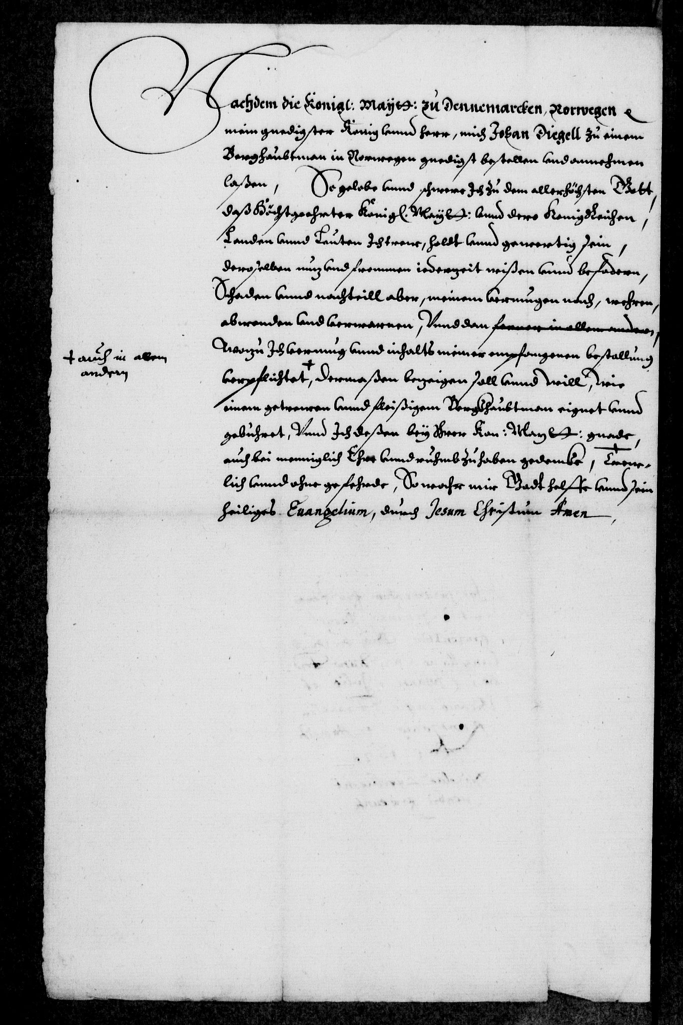 Tyske Kansellis innenrikske avdeling, RA/EA-5864/E/L0001/0002: 1-2: / 2  Bergverkssaker, 1513-1696, s. 255