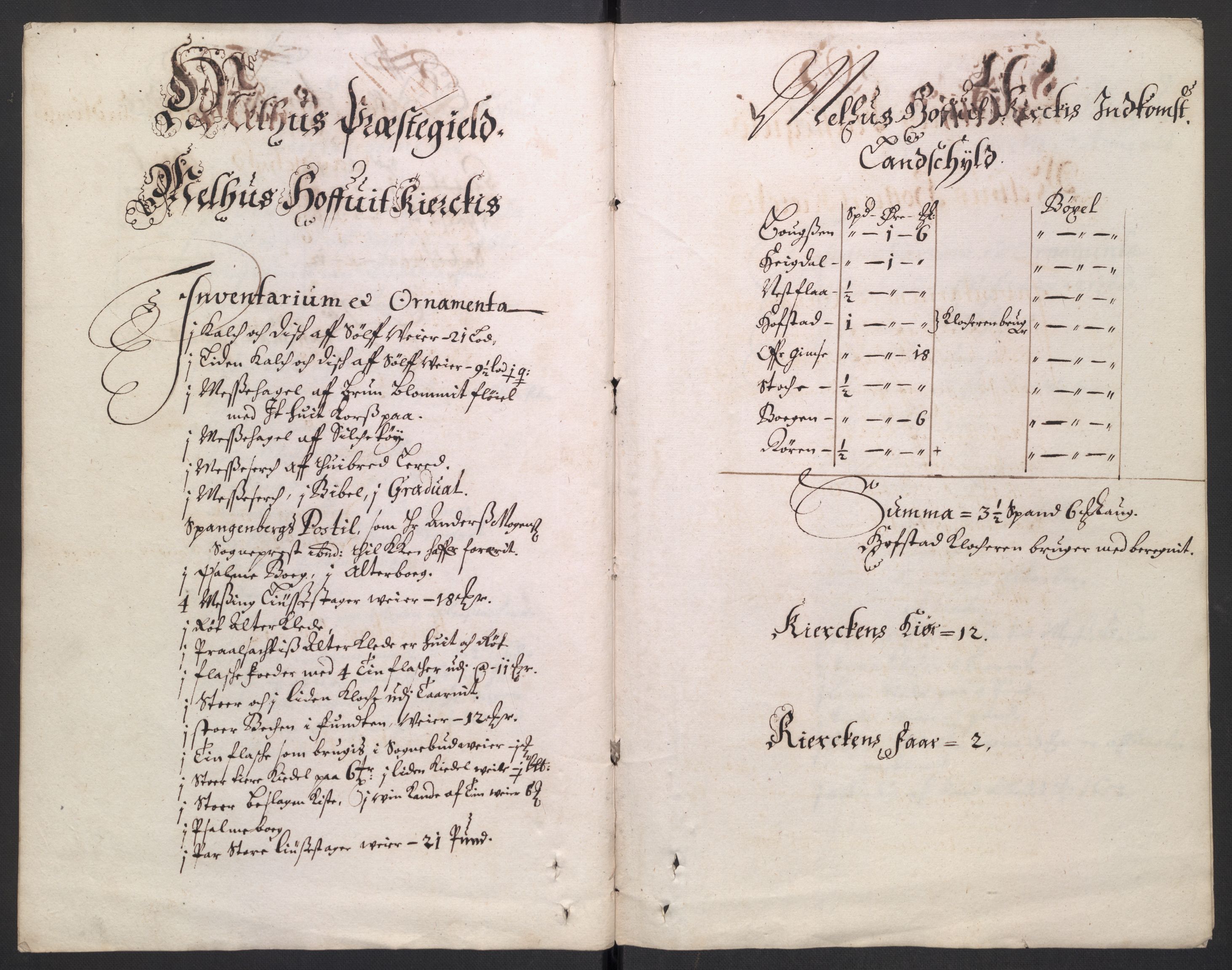 Rentekammeret inntil 1814, Reviderte regnskaper, Kirkeregnskap, AV/RA-EA-4067/Rf/L0121: Kirkeregnskap, 1656-1679, s. 184