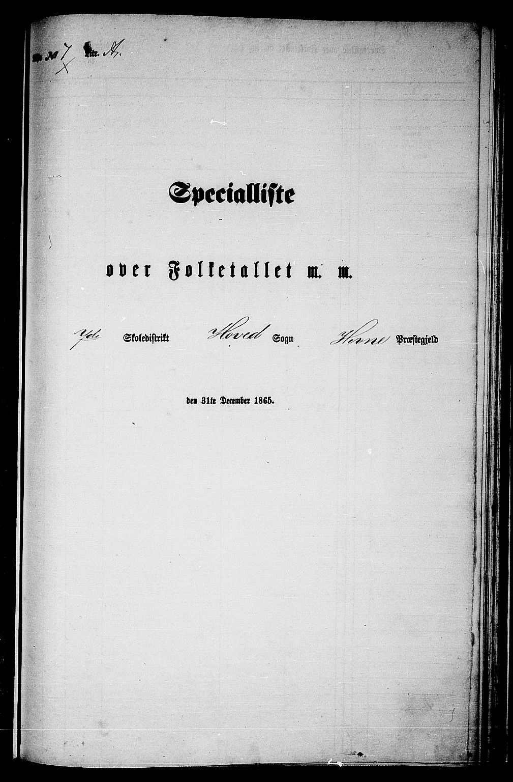 RA, Folketelling 1865 for 1612P Hemne prestegjeld, 1865, s. 145