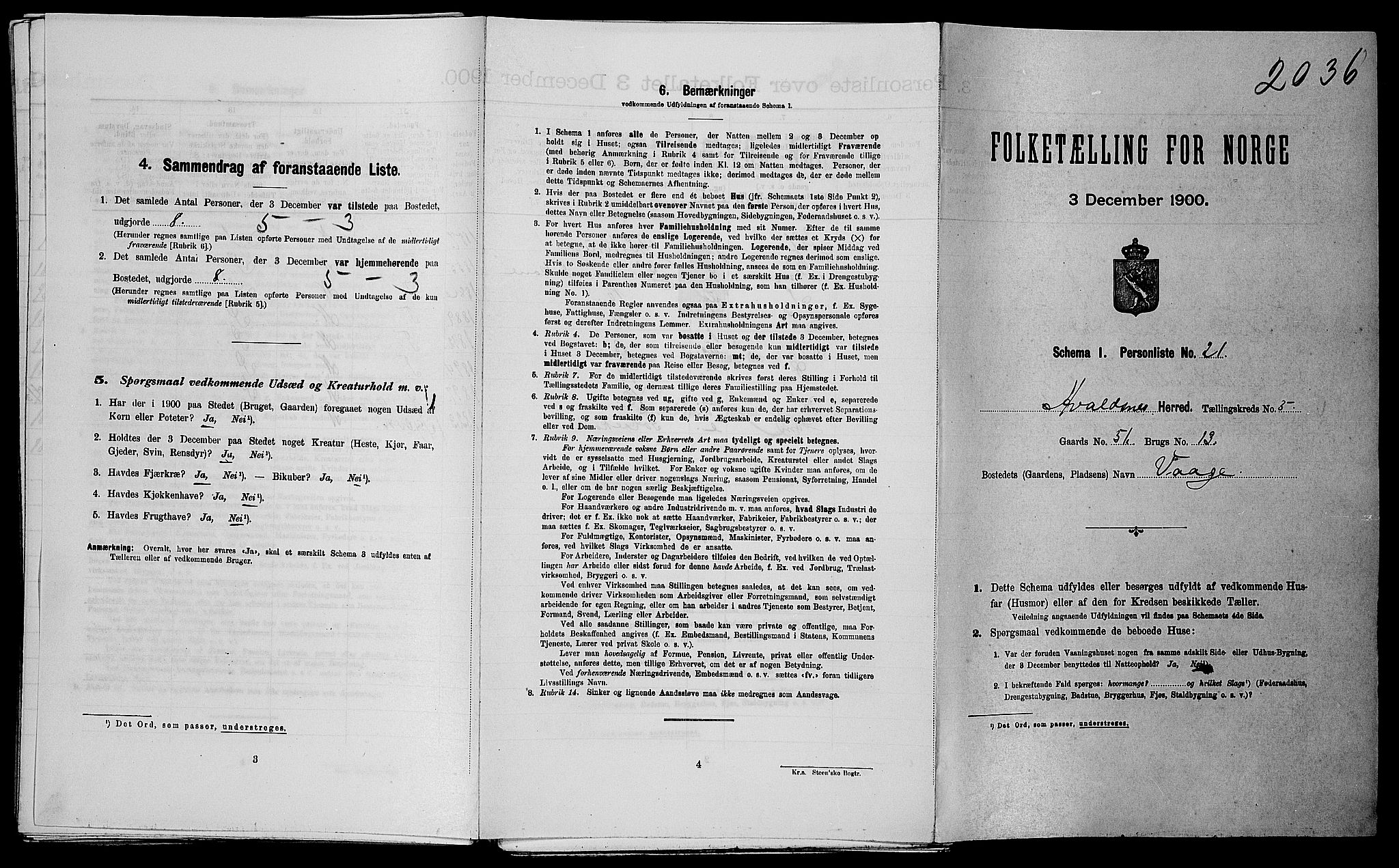 SAST, Folketelling 1900 for 1147 Avaldsnes herred, 1900, s. 1693