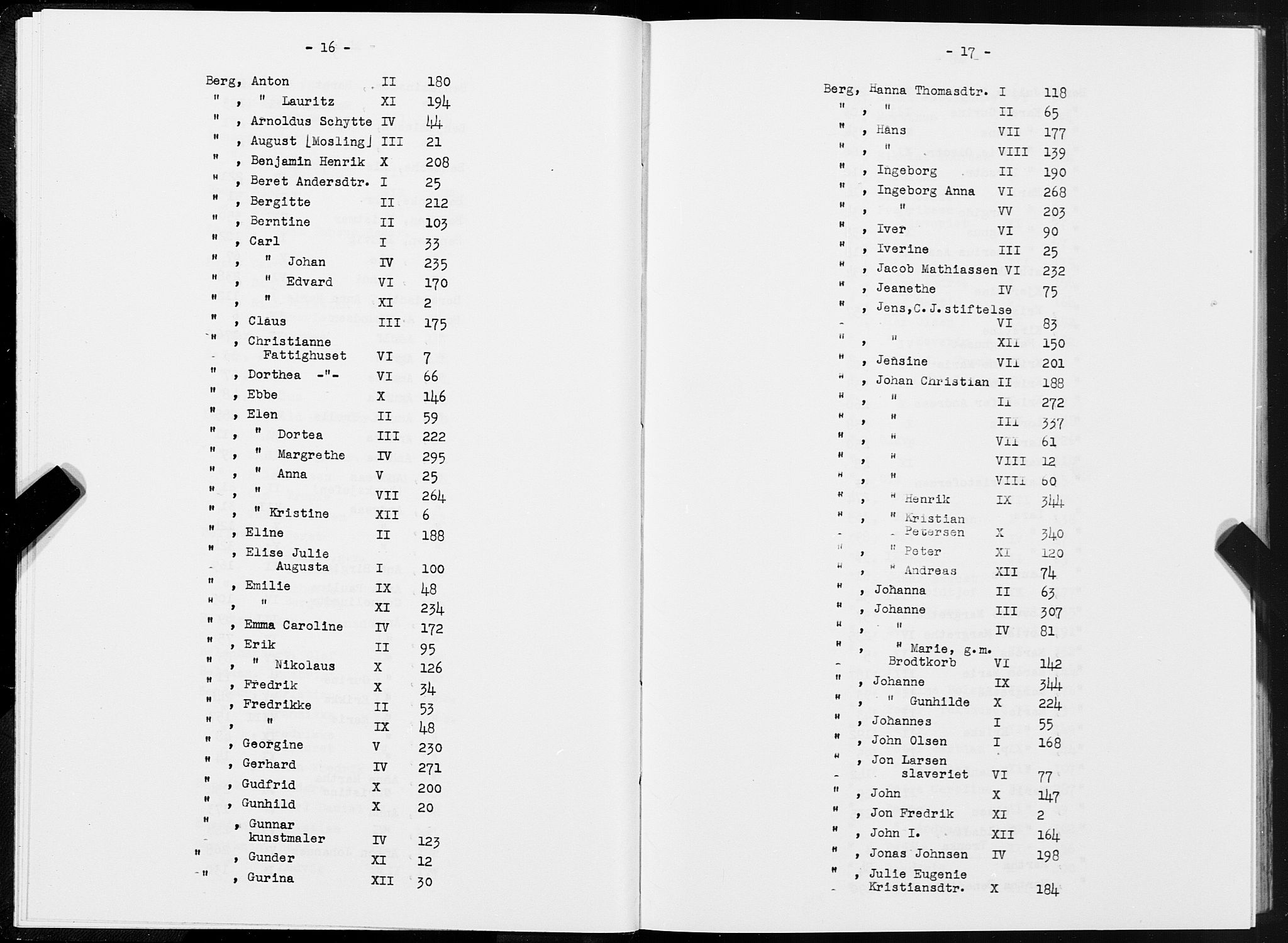 SAT, Folketelling 1875 for 1601 Trondheim kjøpstad, 1875, s. 16-17