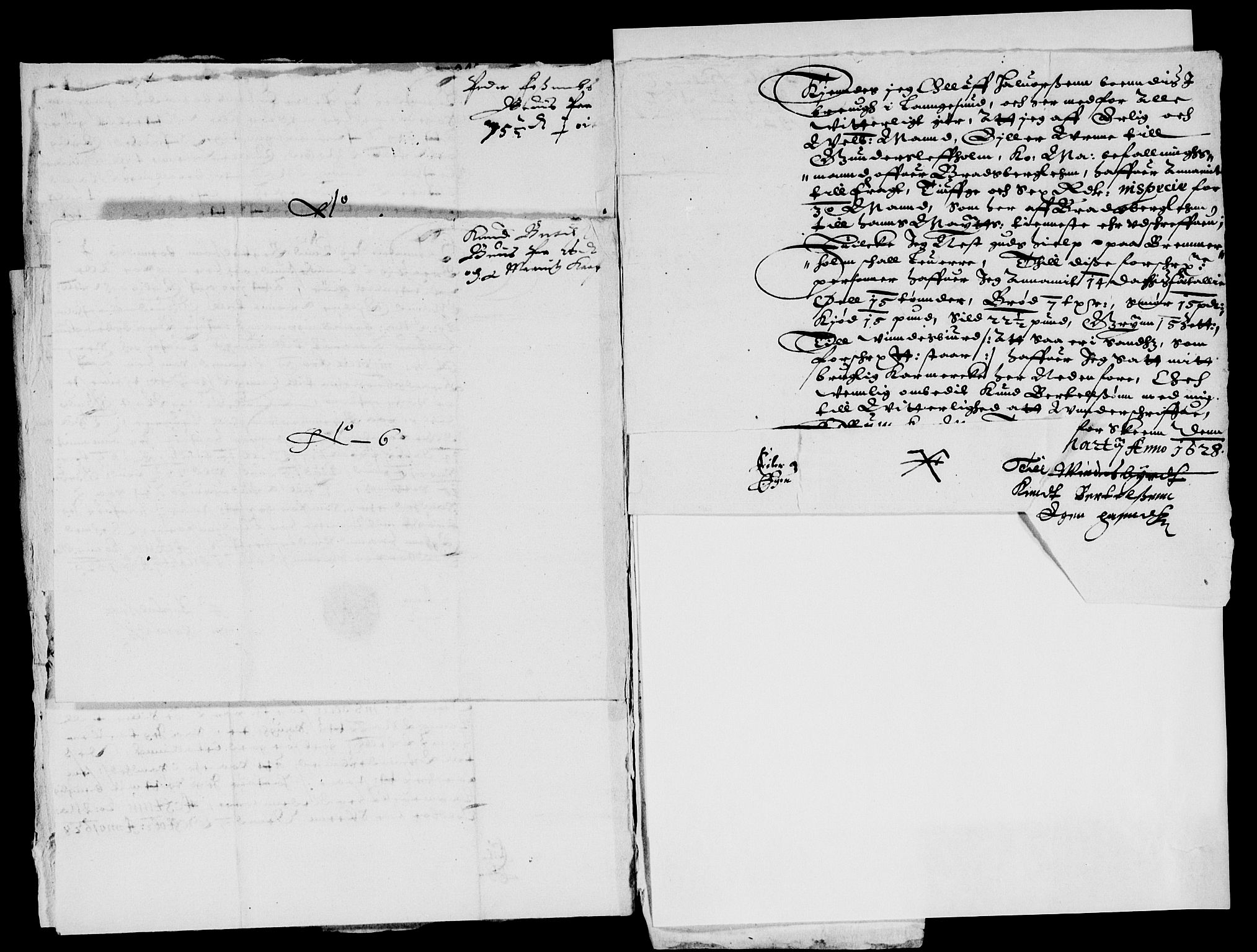 Rentekammeret inntil 1814, Reviderte regnskaper, Lensregnskaper, AV/RA-EA-5023/R/Rb/Rbp/L0011: Bratsberg len, 1626-1628