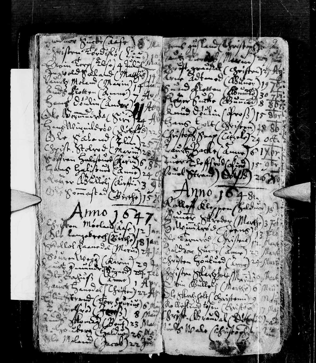 Andebu kirkebøker, AV/SAKO-A-336/F/Fa/L0001: Ministerialbok nr. I 1 /1, 1623-1738, s. 9