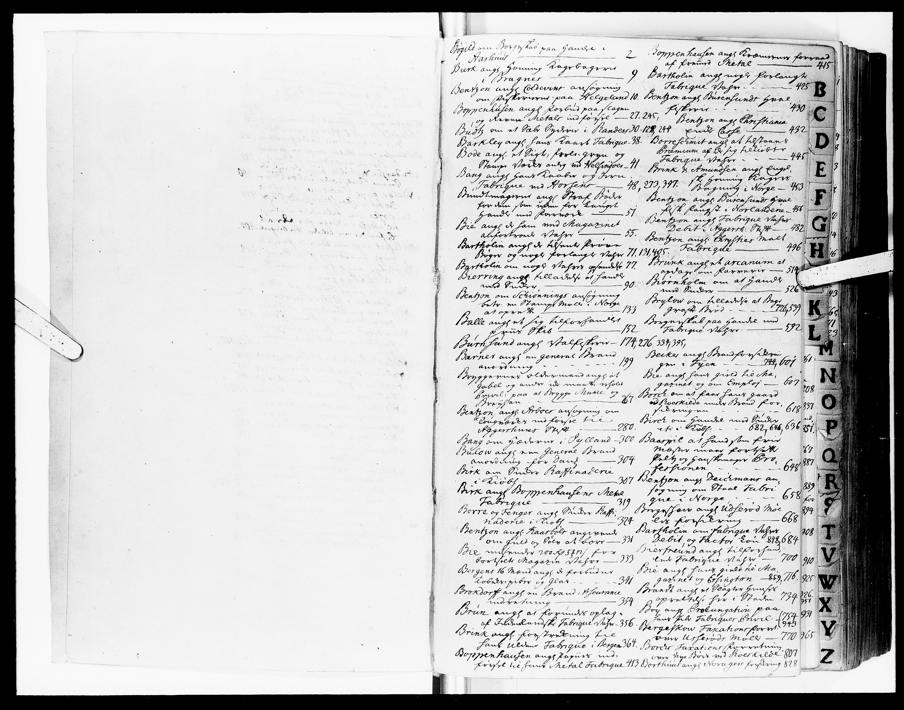 Kommercekollegiet, Dansk-Norske Sekretariat, DRA/A-0001/11/56: Journal nr. 8, 1759-1761