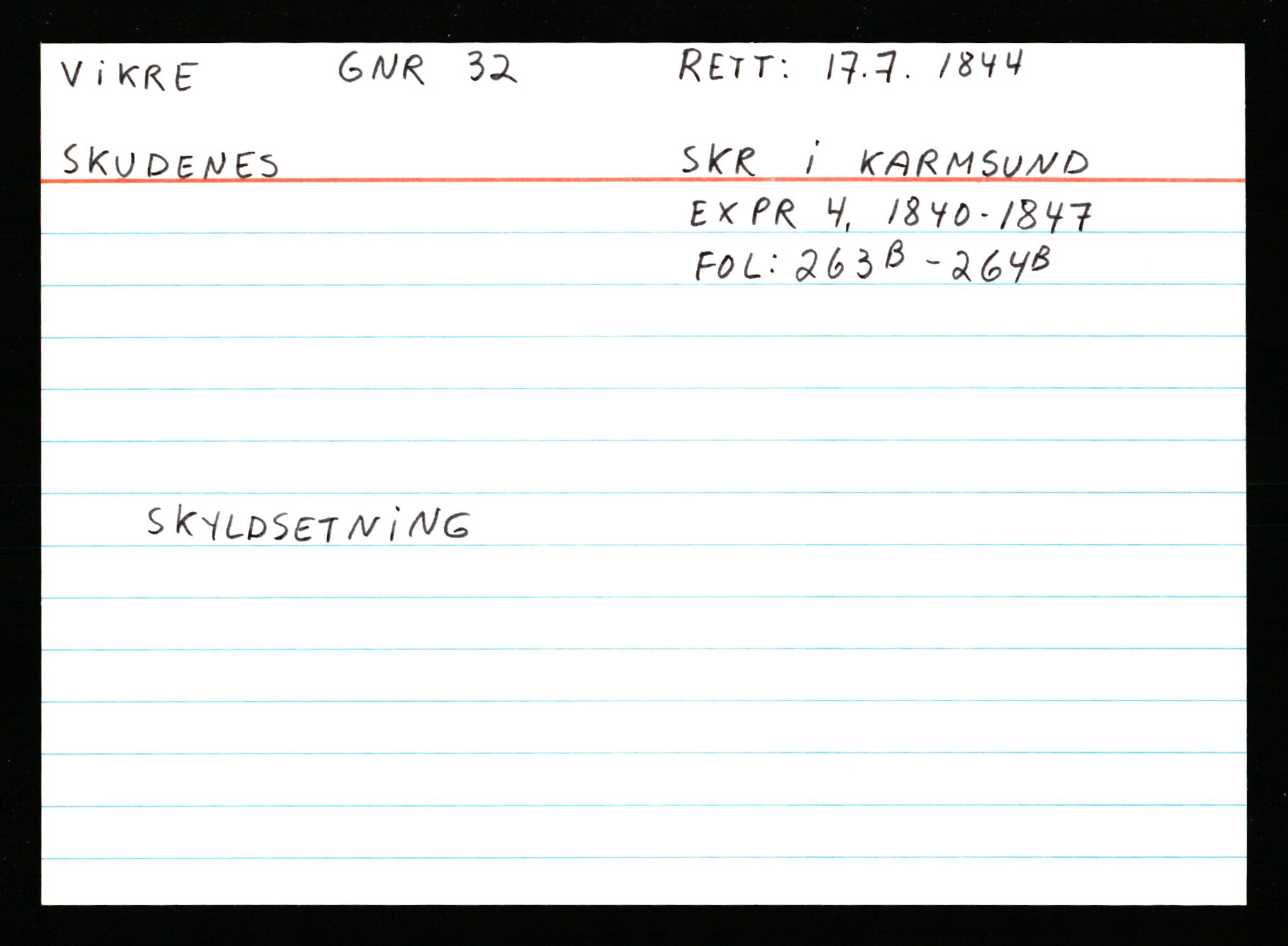 Statsarkivet i Stavanger, AV/SAST-A-101971/03/Y/Ym/L0067: Åstedskort sortert etter gårdsnavn: Vik - Vold, 1600-1950, s. 204