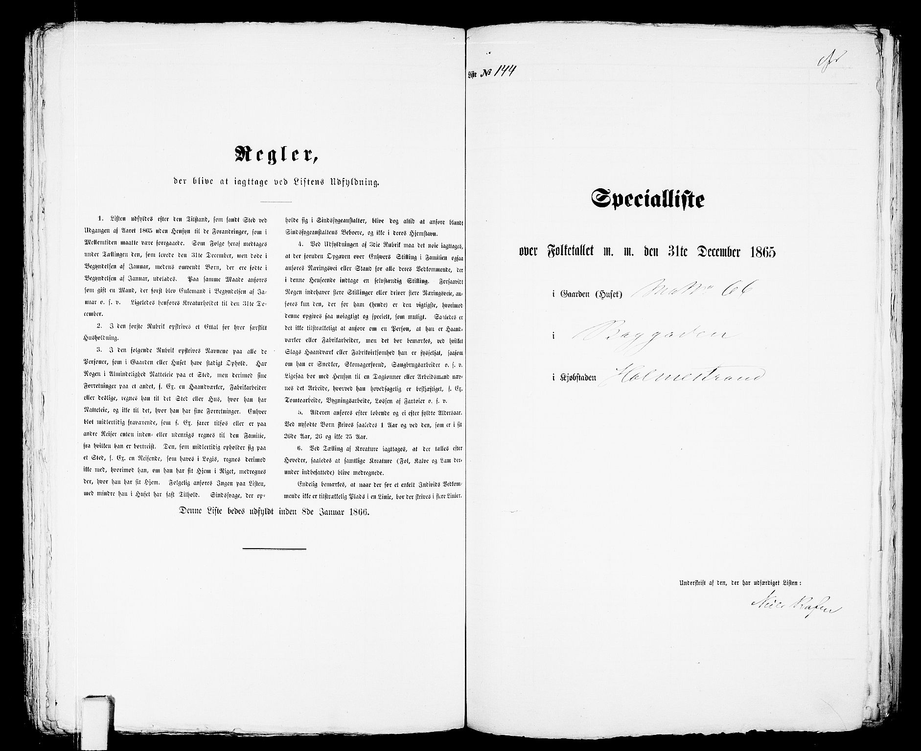 RA, Folketelling 1865 for 0702B Botne prestegjeld, Holmestrand kjøpstad, 1865, s. 296