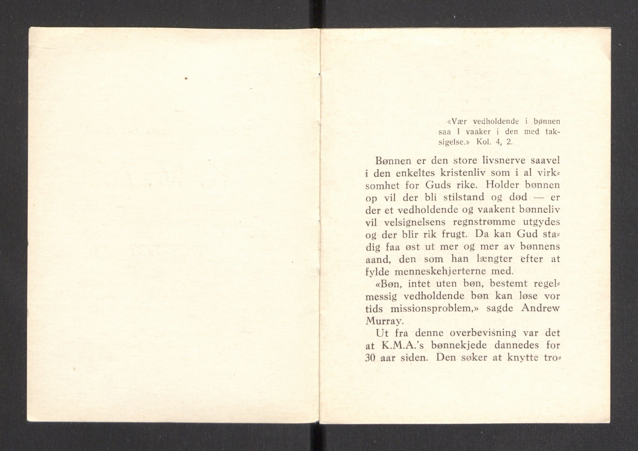 Kvinnelige Misjonsarbeidere, AV/RA-PA-0699/F/Fa/L0001/0008: -- / Trykte beretninger. 10-, 20, 25, og 30-årsjubileum, 1902-1932