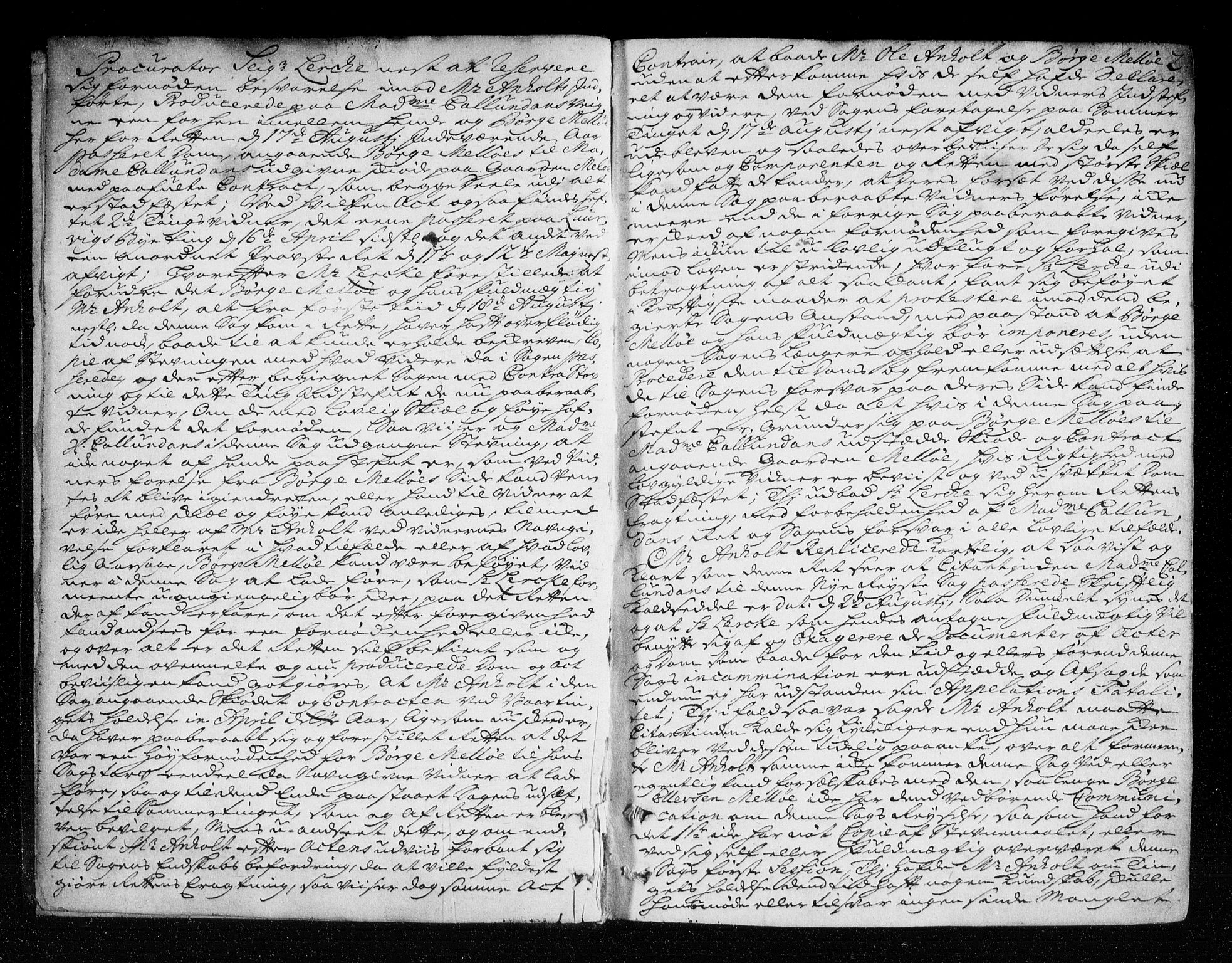 Larvik sorenskriveri, AV/SAKO-A-83/F/Fa/L0021: Tingbok, 1736-1741, s. 2