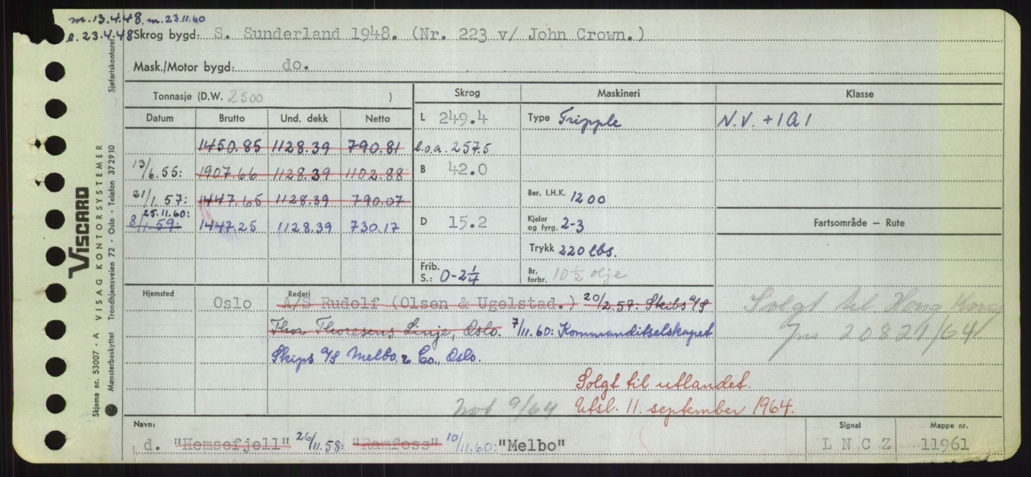 Sjøfartsdirektoratet med forløpere, Skipsmålingen, RA/S-1627/H/Hd/L0024: Fartøy, M-Mim, s. 473