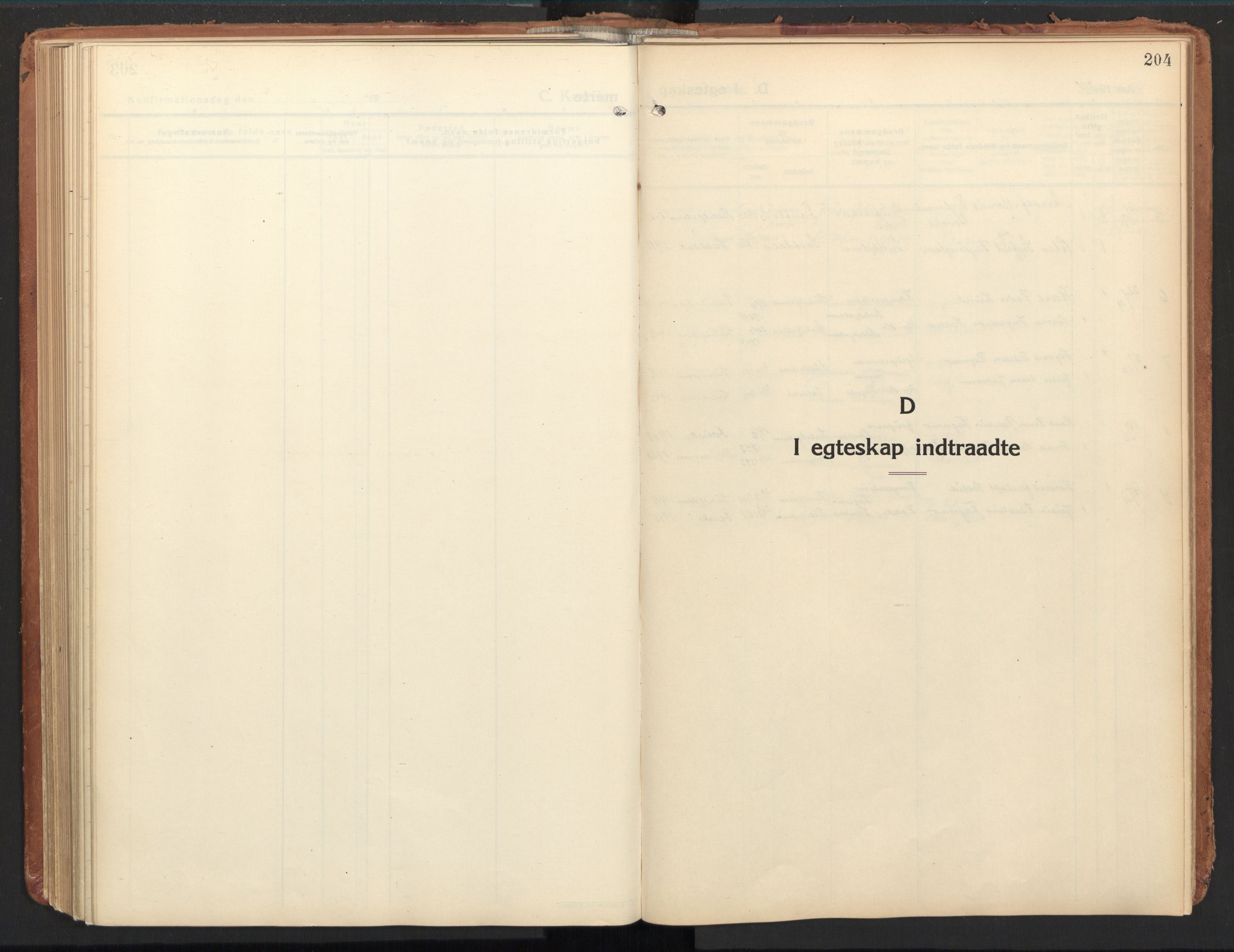 Ministerialprotokoller, klokkerbøker og fødselsregistre - Nordland, SAT/A-1459/850/L0716: Residerende kapellans bok nr. 850B06, 1924-1938, s. 204