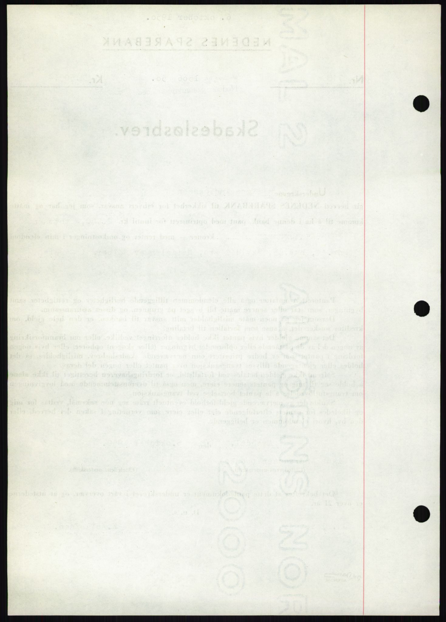 Nedenes sorenskriveri, SAK/1221-0006/G/Gb/Gbb/L0008: Pantebok nr. B8, 1950-1950, Dagboknr: 1506/1950