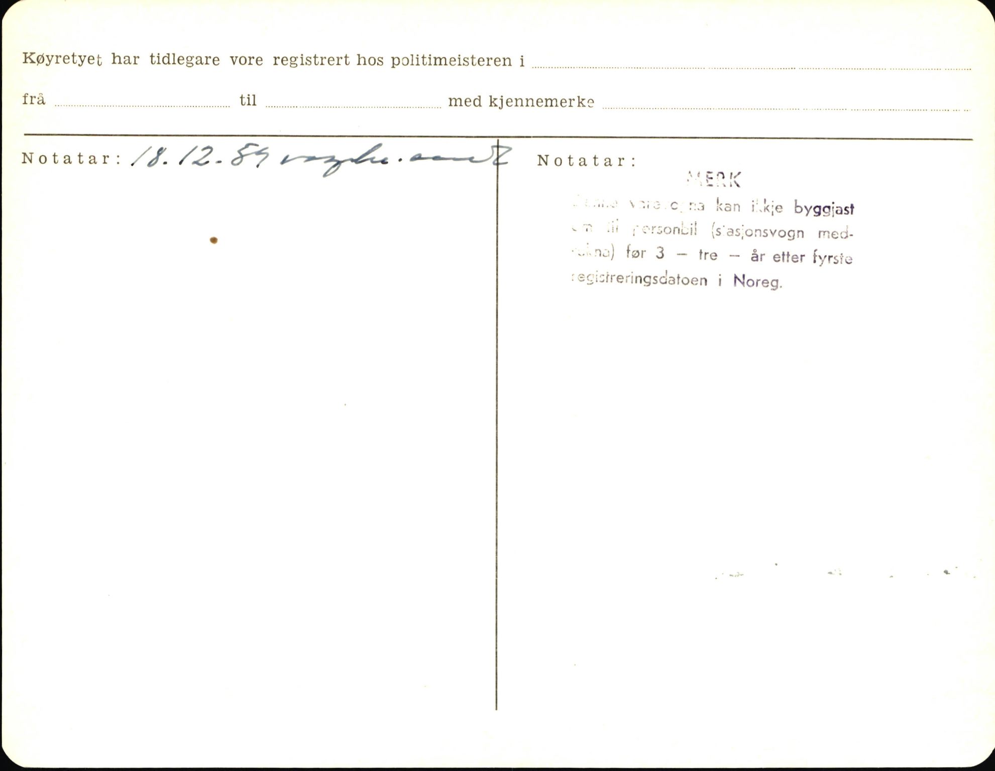 Statens vegvesen, Sogn og Fjordane vegkontor, AV/SAB-A-5301/4/F/L0006: Registerkort utmeldte Fjordane S8300-9500, 1930-1961, s. 218