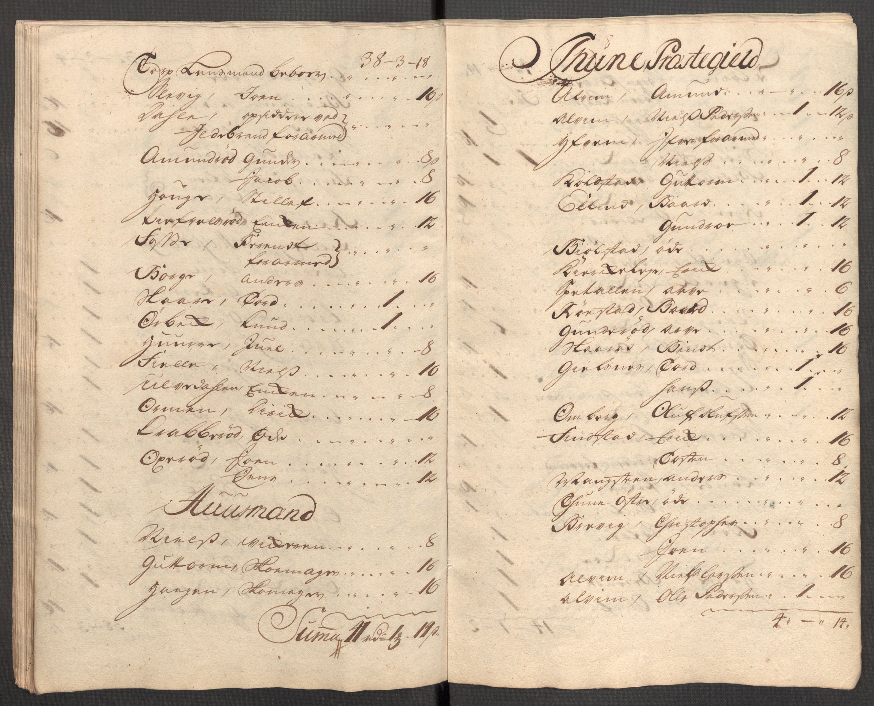 Rentekammeret inntil 1814, Reviderte regnskaper, Fogderegnskap, RA/EA-4092/R04/L0143: Fogderegnskap Moss, Onsøy, Tune, Veme og Åbygge, 1718, s. 74