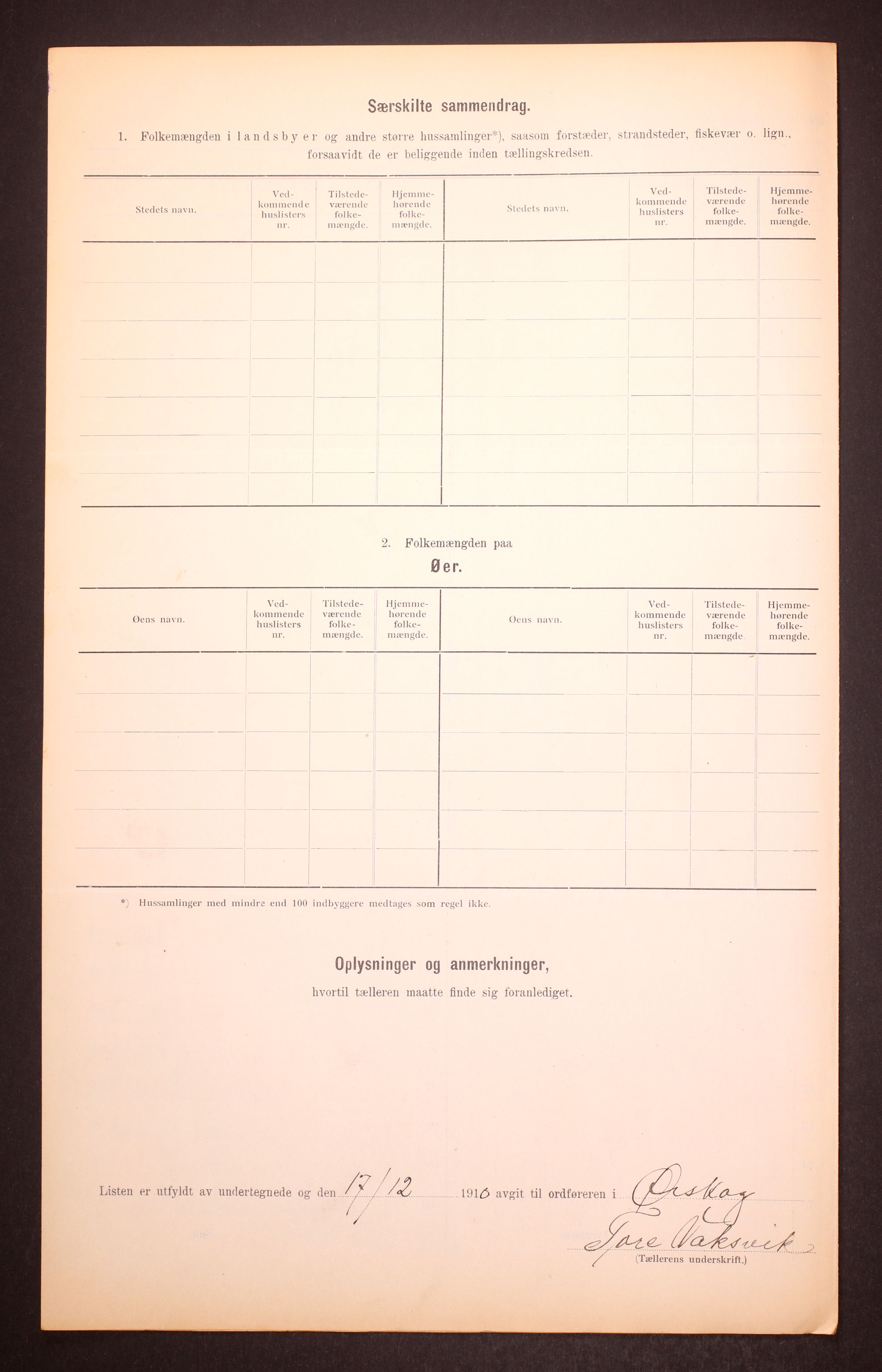 RA, Folketelling 1910 for 1527 Ørskog herred, 1910, s. 6