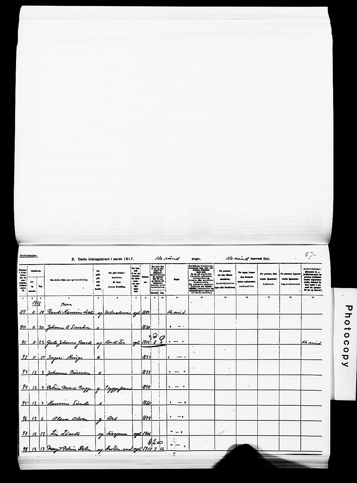 Ministerialprotokoller, klokkerbøker og fødselsregistre - Møre og Romsdal, AV/SAT-A-1454/572/L0860: Ministerialbok nr. 572D04, 1903-1916