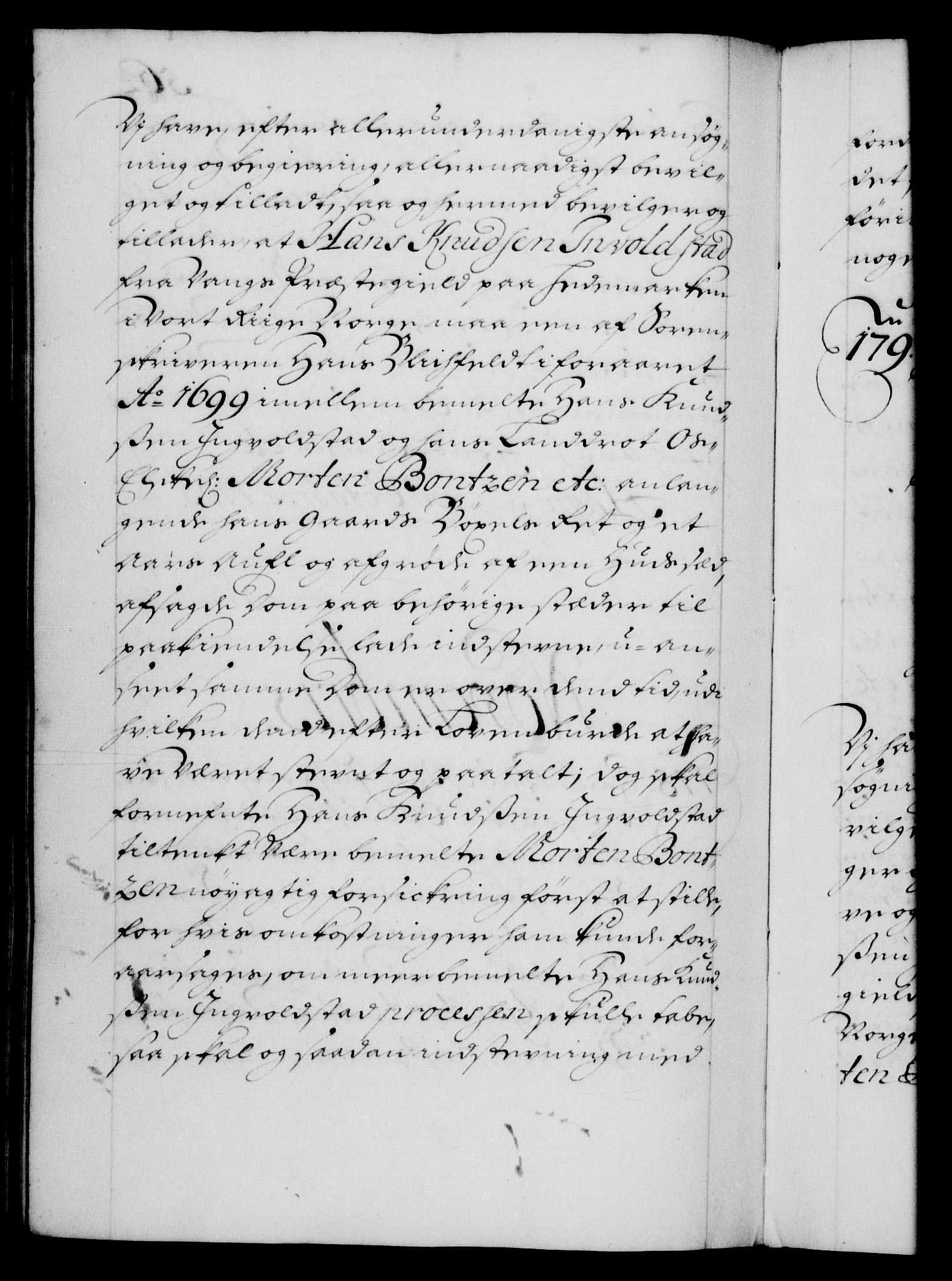 Danske Kanselli 1572-1799, RA/EA-3023/F/Fc/Fca/Fcaa/L0018: Norske registre, 1699-1703, s. 564b