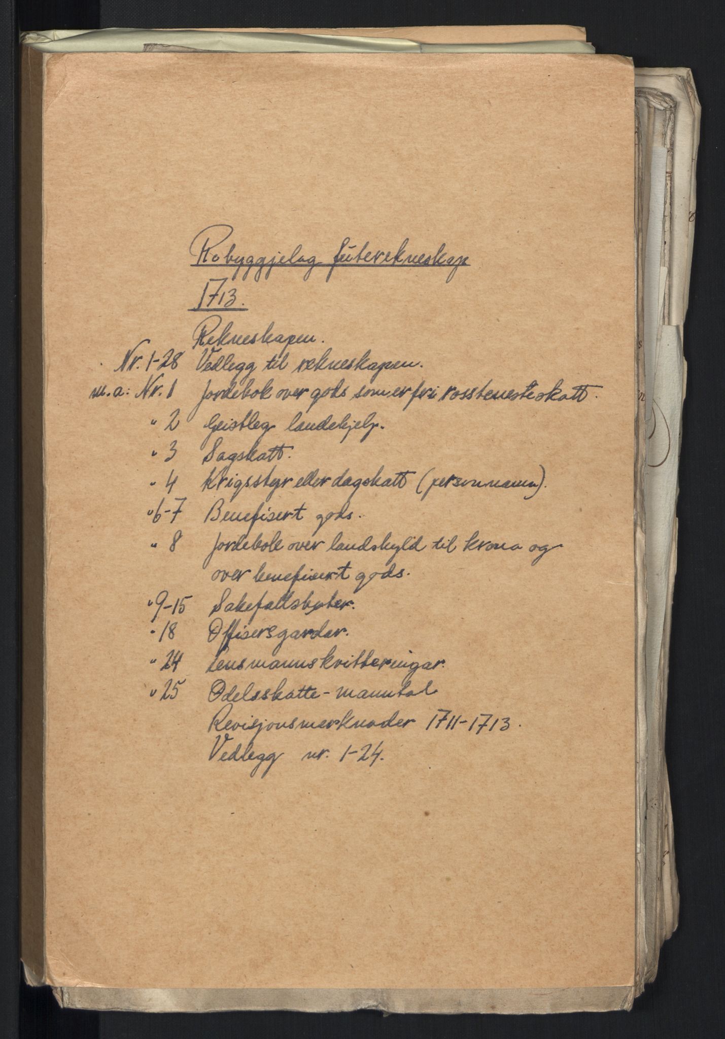 Rentekammeret inntil 1814, Reviderte regnskaper, Fogderegnskap, AV/RA-EA-4092/R40/L2450: Fogderegnskap Råbyggelag, 1712-1713, s. 253