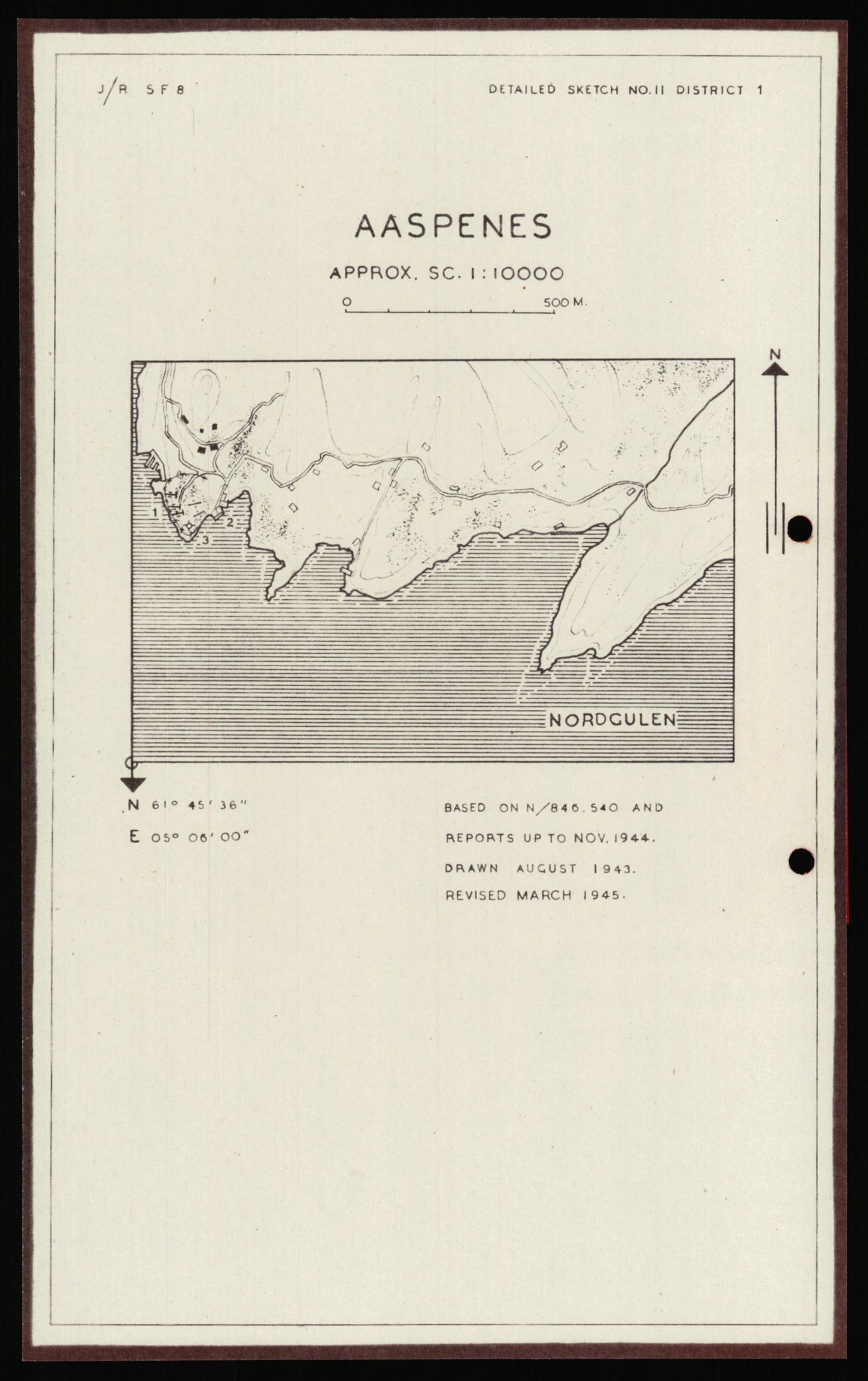 Forsvaret, Forsvarets overkommando II, AV/RA-RAFA-3915/D/Dd/L0017: Sogn og Fjordane / Hordaland, 1943-1945, s. 64