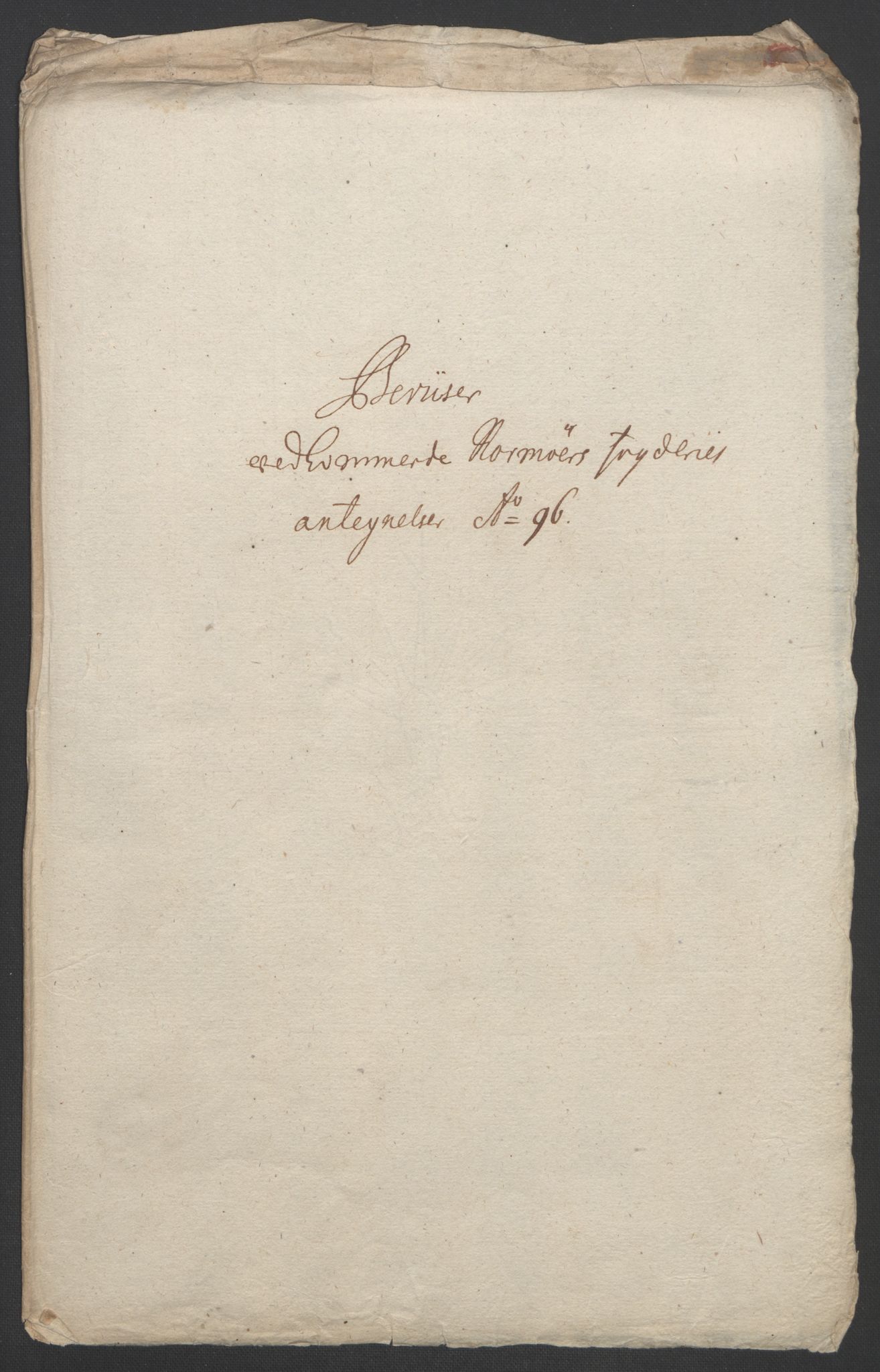 Rentekammeret inntil 1814, Reviderte regnskaper, Fogderegnskap, AV/RA-EA-4092/R56/L3736: Fogderegnskap Nordmøre, 1694-1696, s. 478