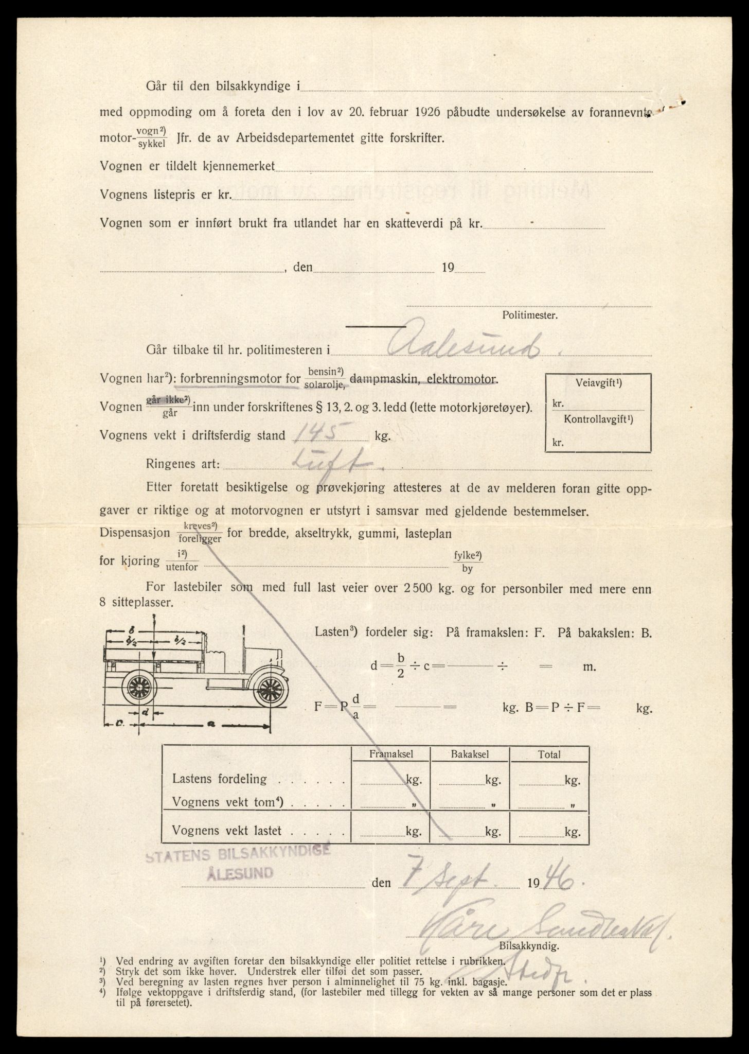 Møre og Romsdal vegkontor - Ålesund trafikkstasjon, AV/SAT-A-4099/F/Fe/L0031: Registreringskort for kjøretøy T 11800 - T 11996, 1927-1998, s. 1124