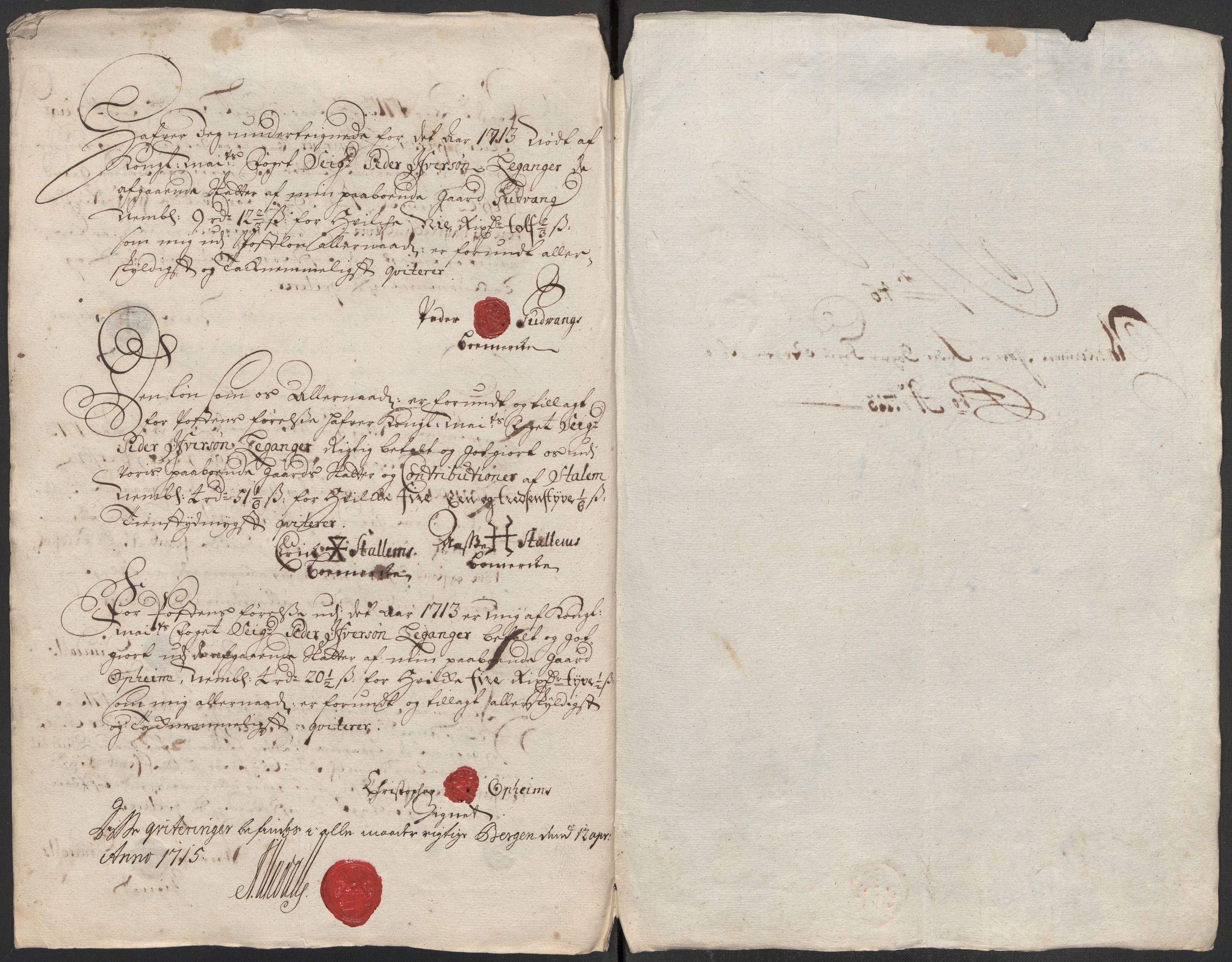 Rentekammeret inntil 1814, Reviderte regnskaper, Fogderegnskap, RA/EA-4092/R52/L3319: Fogderegnskap Sogn, 1713-1714, s. 369
