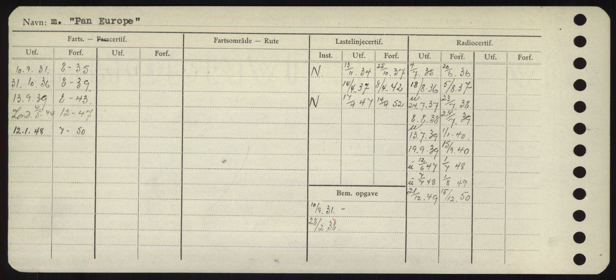 Sjøfartsdirektoratet med forløpere, Skipsmålingen, RA/S-1627/H/Hd/L0029: Fartøy, P, s. 28