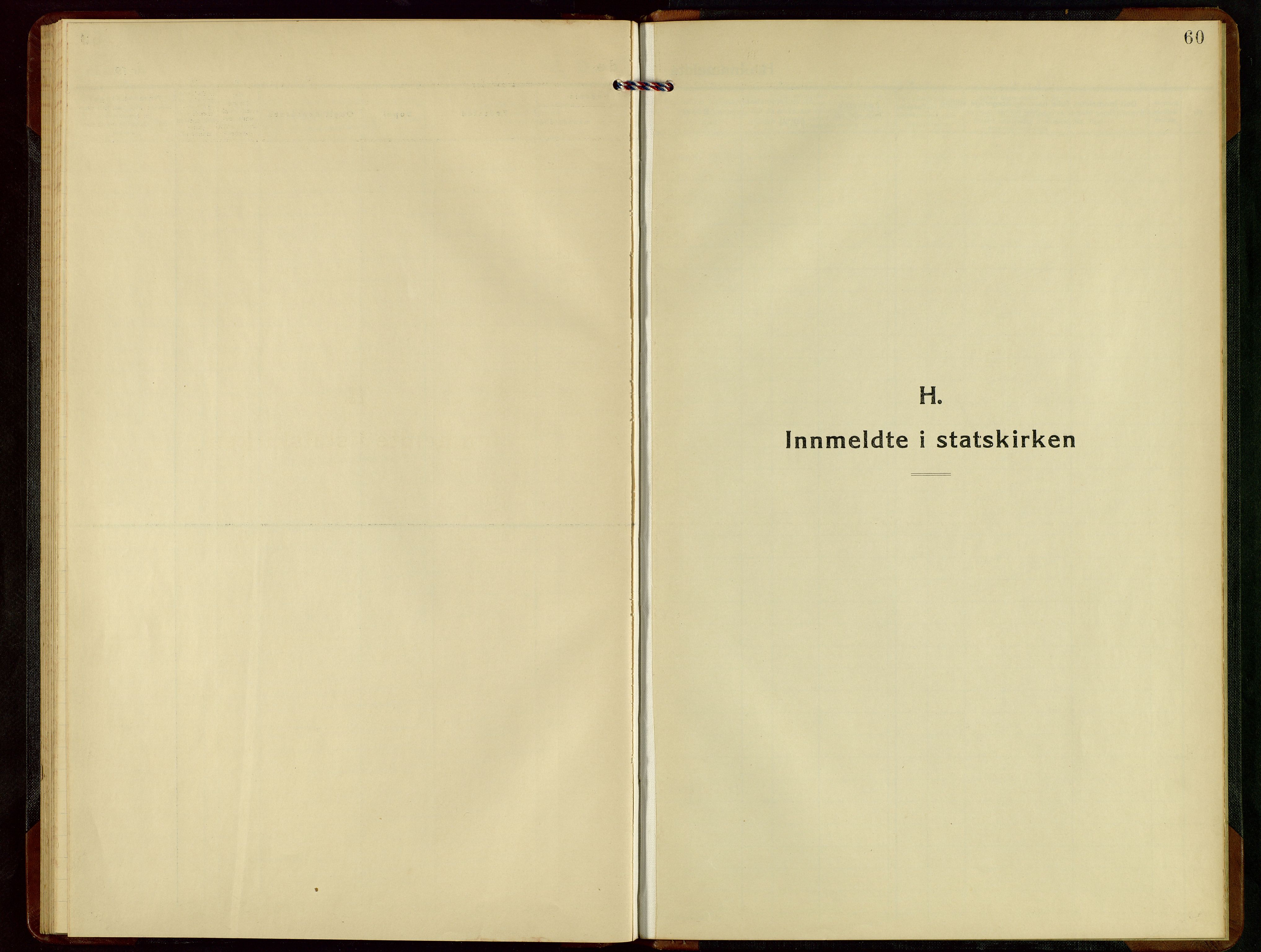 Rennesøy sokneprestkontor, SAST/A -101827/H/Ha/Hab/L0015: Klokkerbok nr. B 14, 1924-1957, s. 60