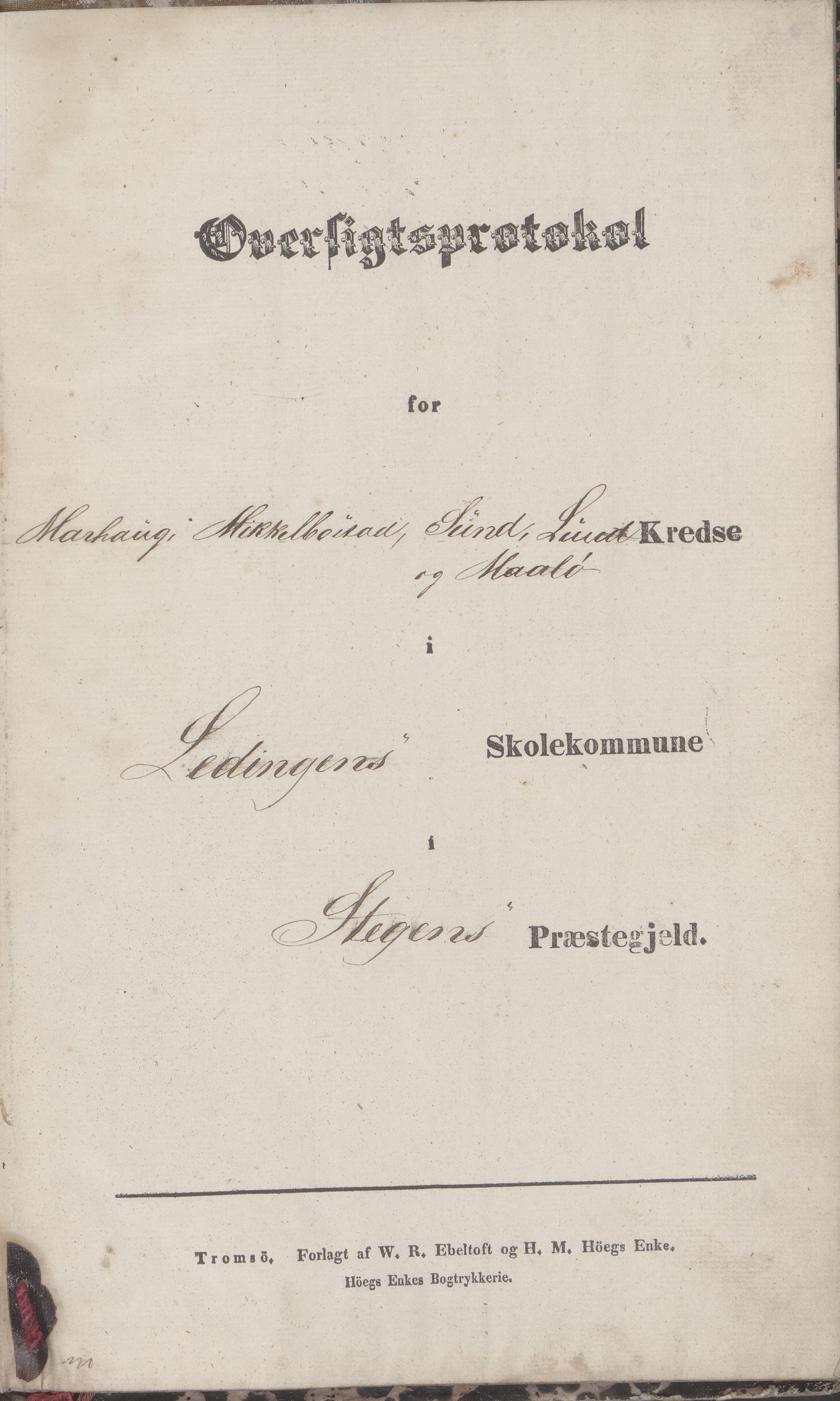 Steigen kommune. Ymse skolekretser, AIN/K-18480.510.01/F/Fb/L0001: Dyping/Lund/Røtnes/Skagestad/, 1868-1872
